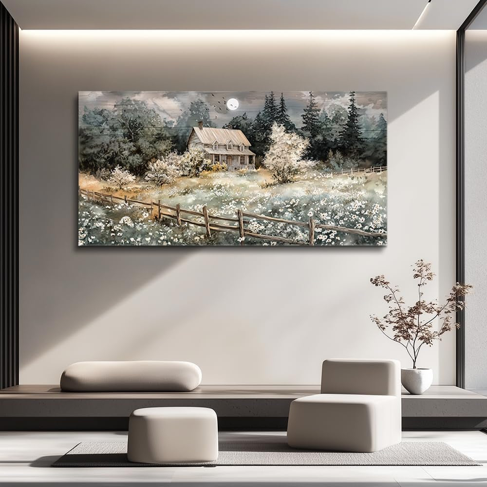 Impressive Landscape Gallery Canvas Wall Art 30x60-3
