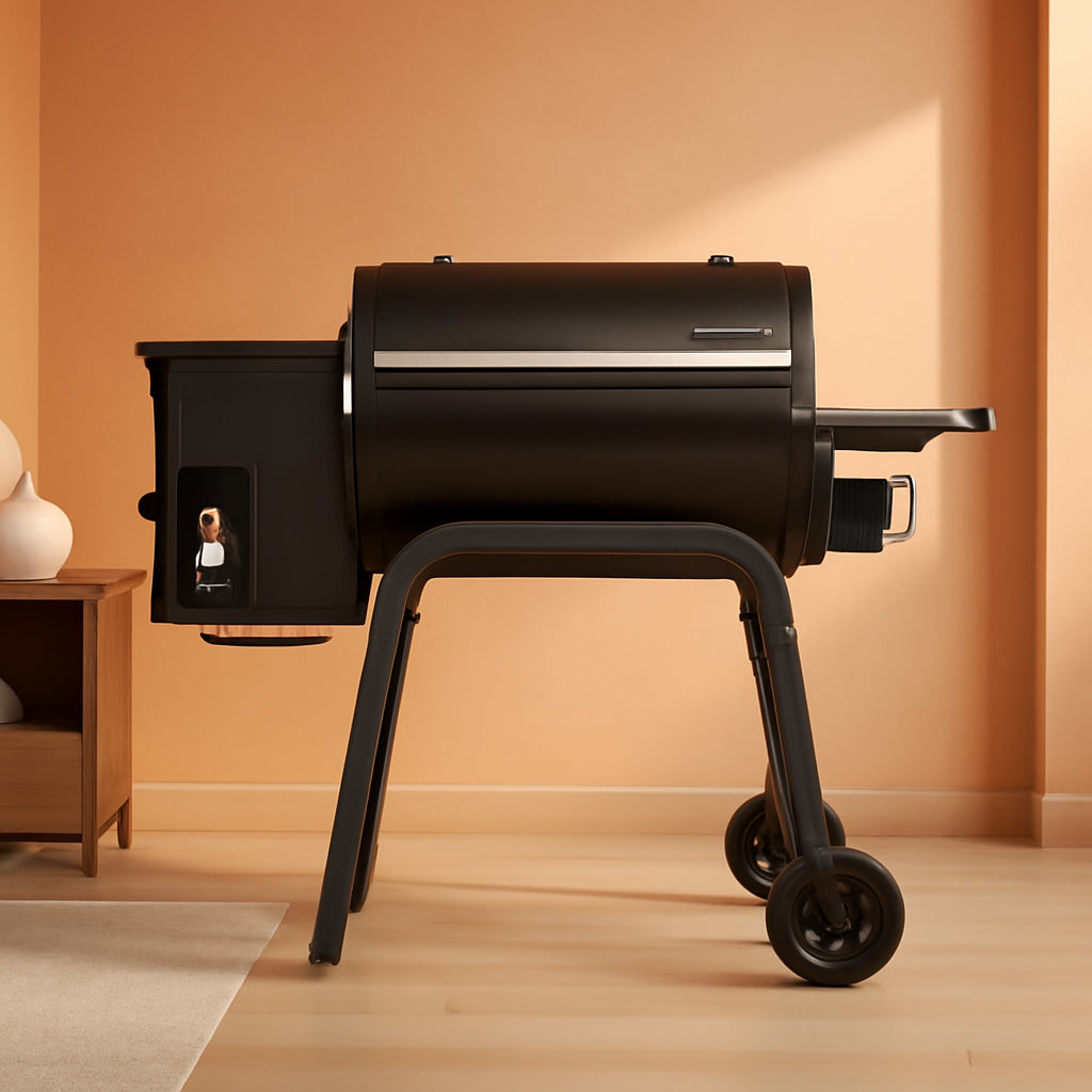 Zelos 450 Electric Pellet Smoker Grill Programmable PID Controller