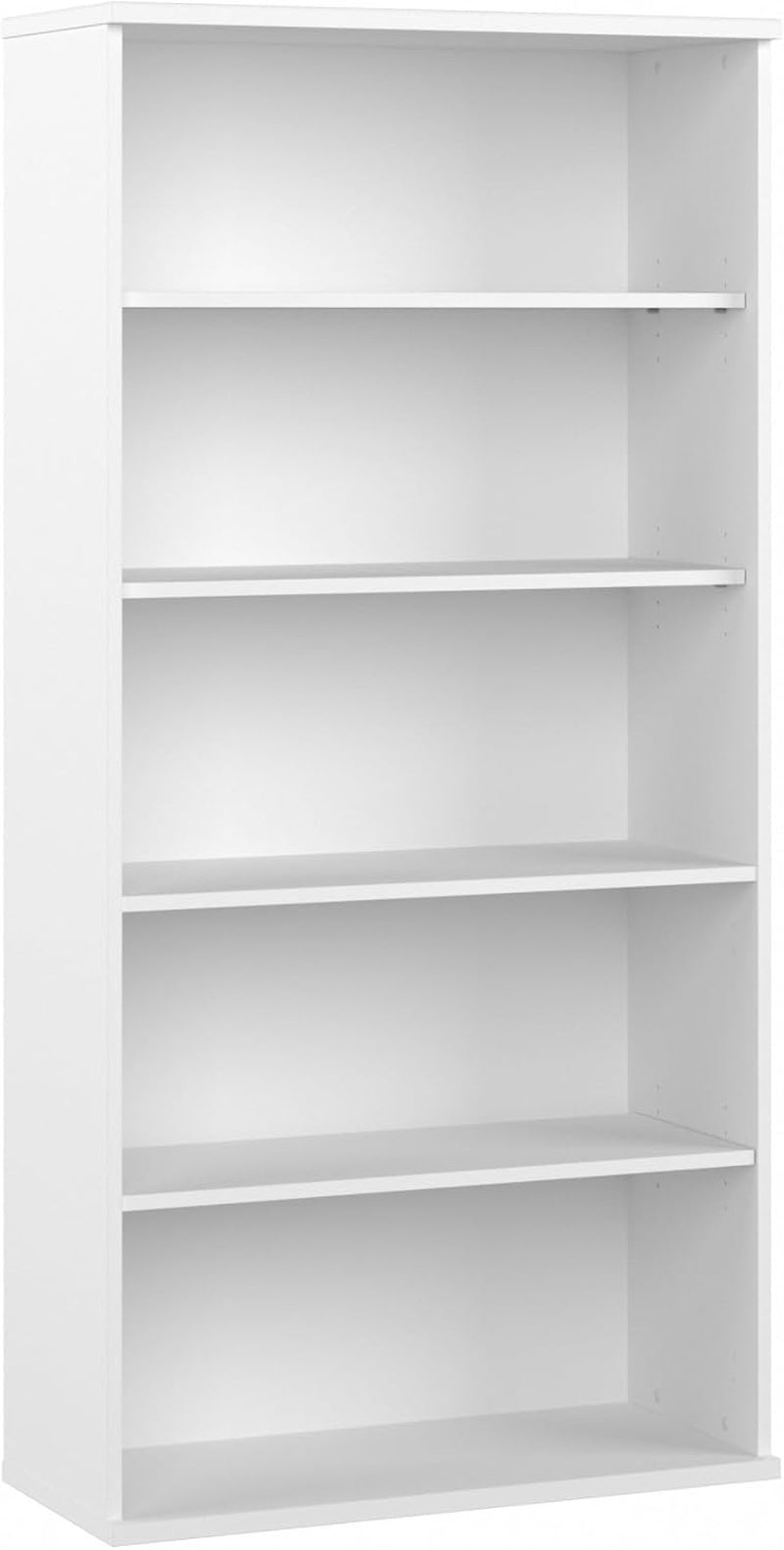 White Tall Bookcase For Commercial Office Shelving-0
