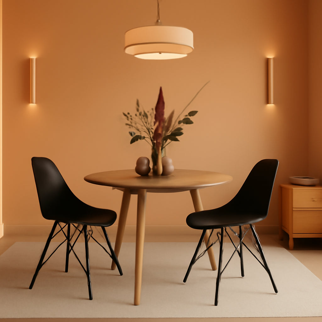 4 Light Drum Chandelier 18 Inch Antique Brass Pendant Light-0