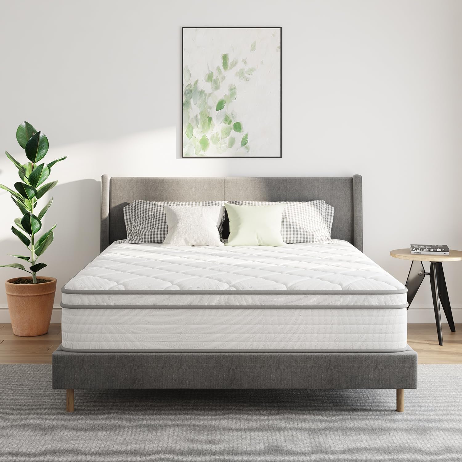 10 Inch Twin Hybrid Mattress for Ultimate Comfort Support-0