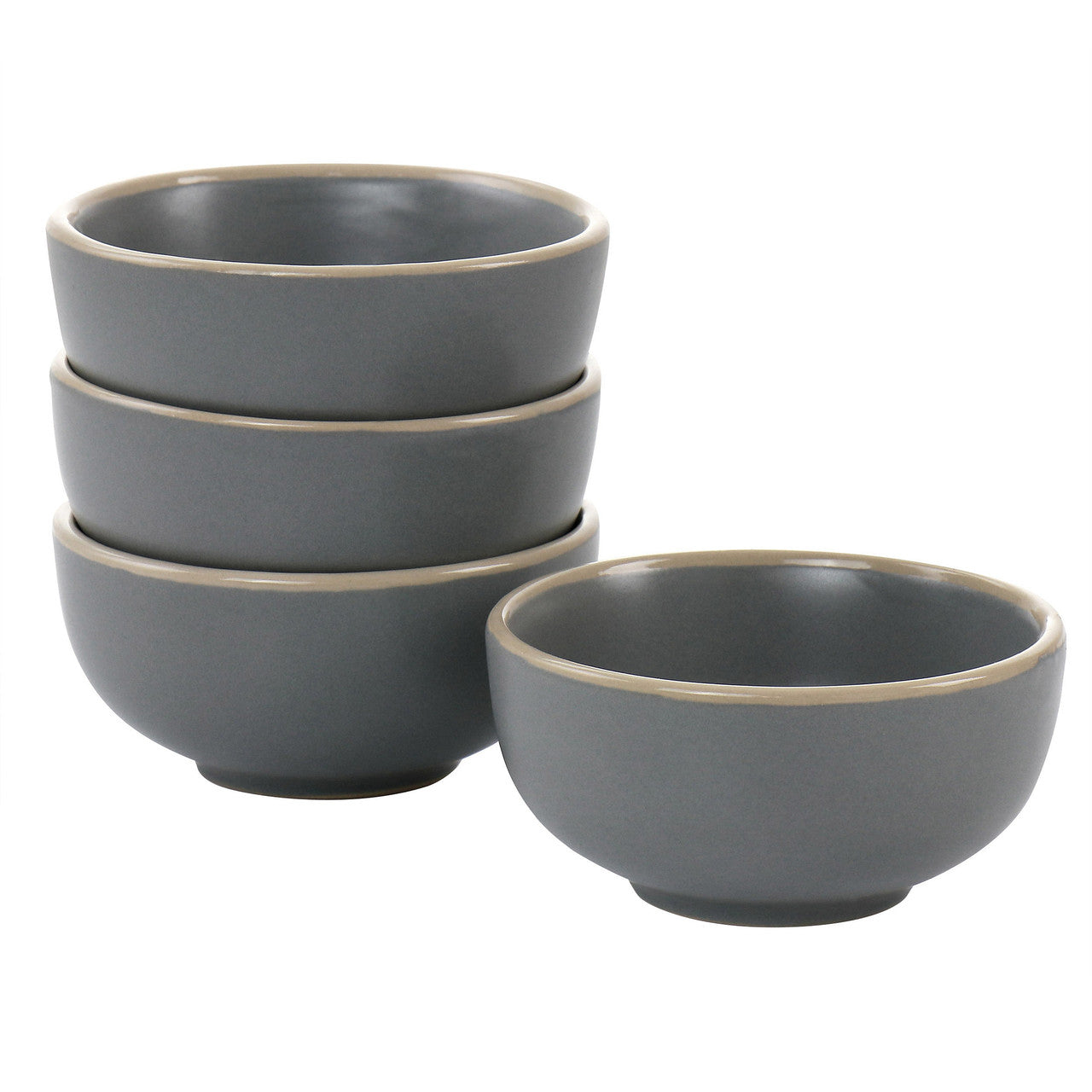 Gibson Home Rockaway 4 Piece 3.5in Fruit Bowl Set-0