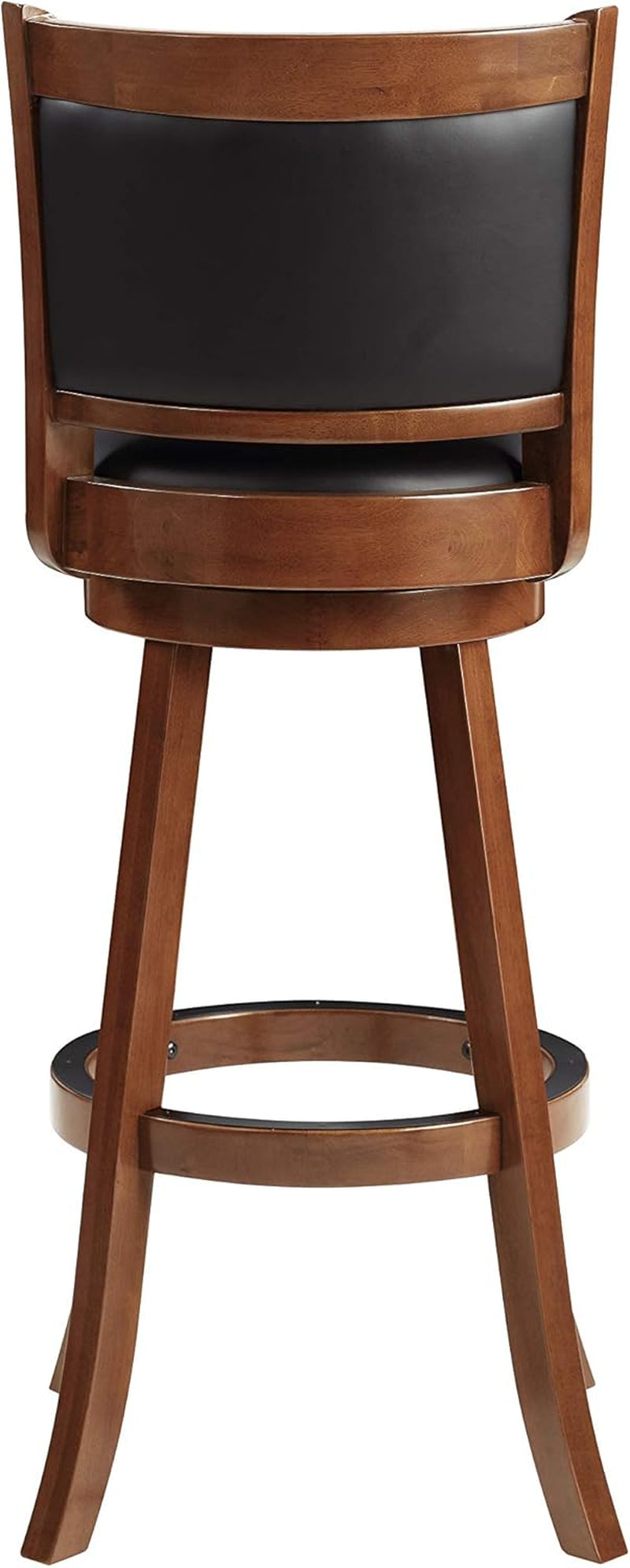 Augusta Extra Tall Swivel Bar Stool, 34-Inch, 1-Pack, Cherry-3