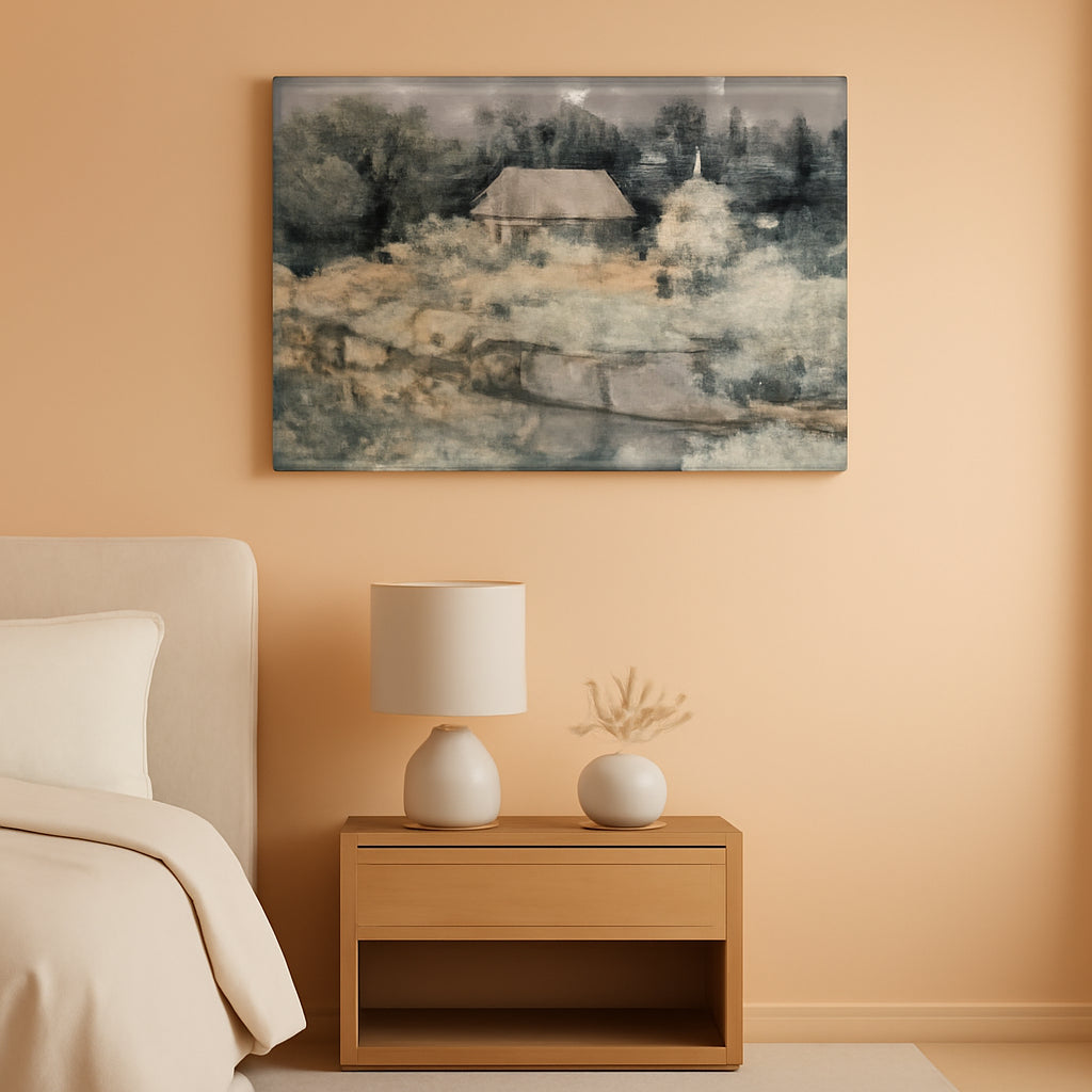Impressive Landscape Gallery Canvas Wall Art 30x60-0