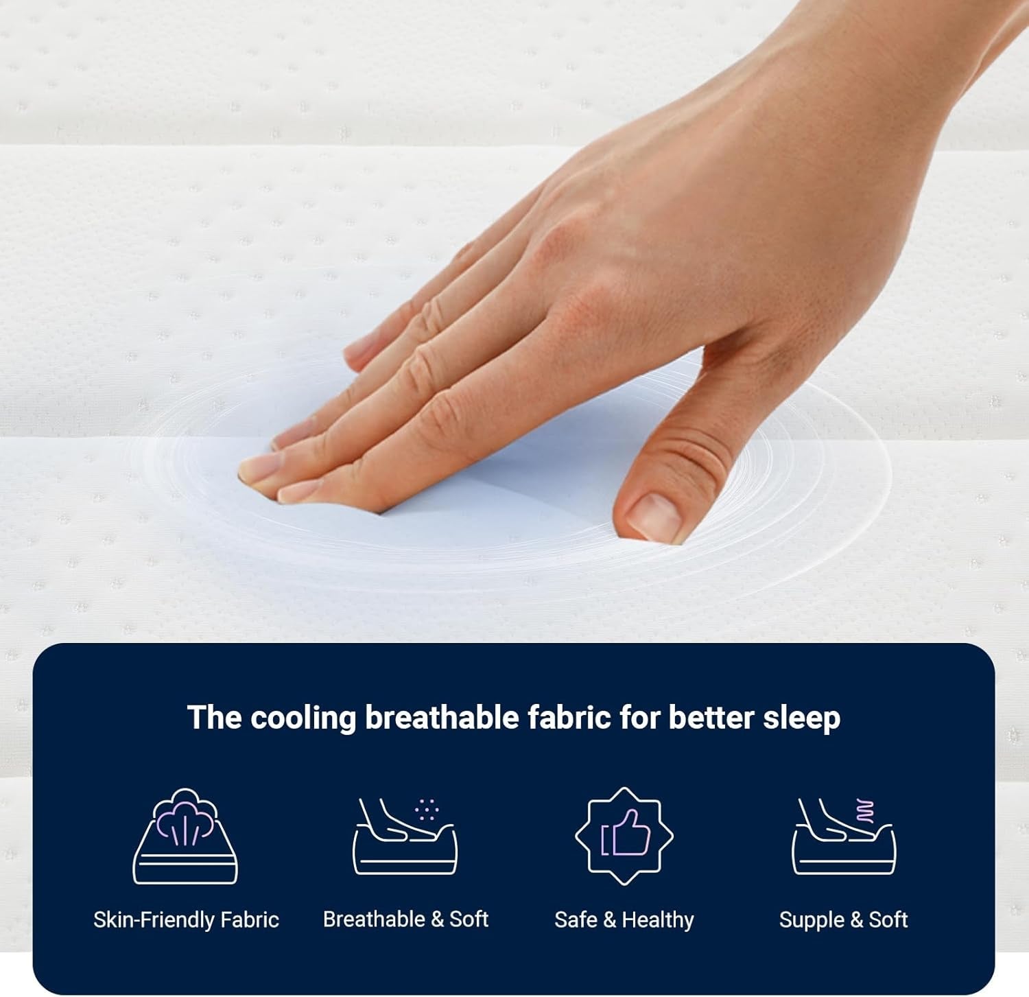 Medium Firm Twin Mattress with Advanced Coil Support-3