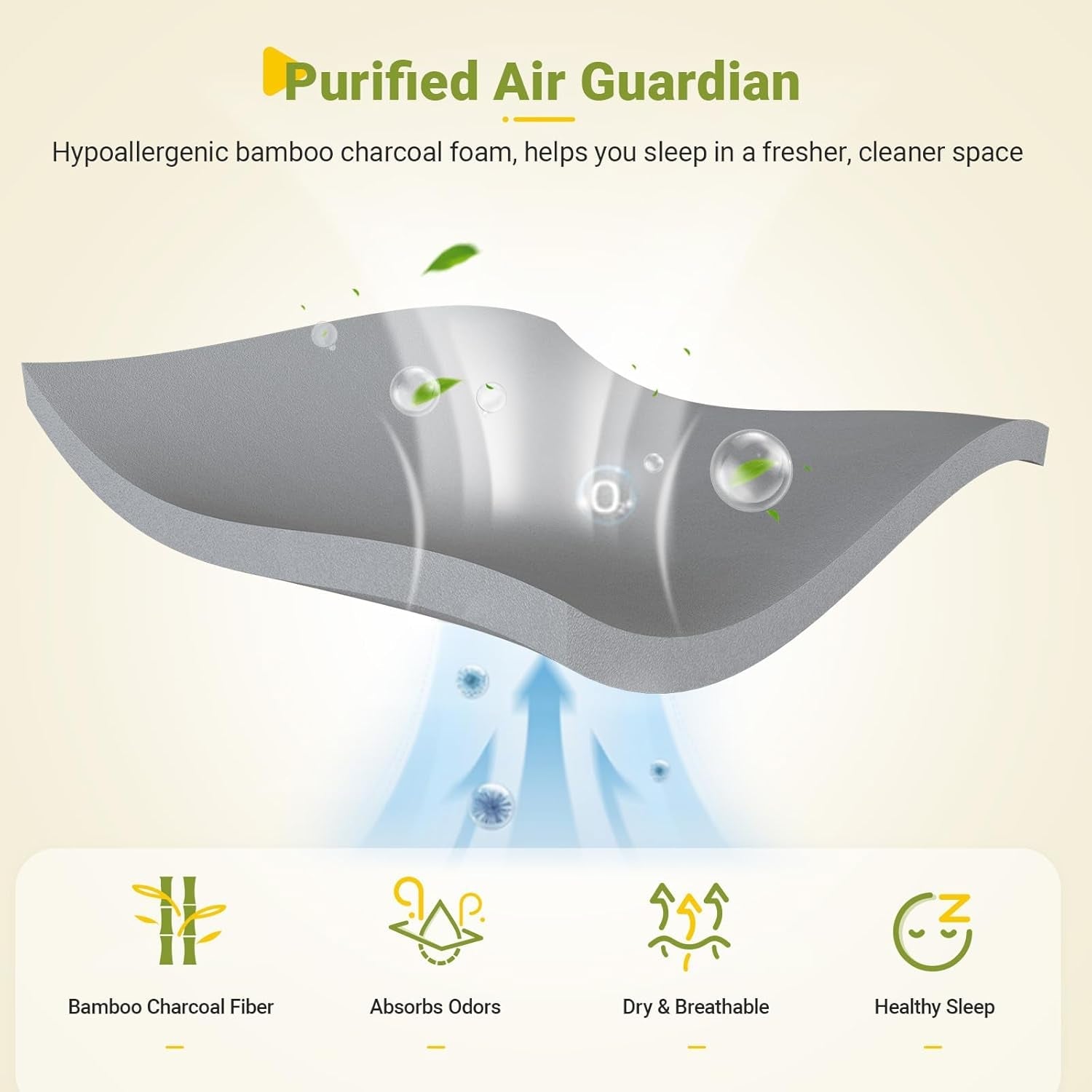 10 Inch Queen Hybrid Mattress with Cooling Gel Foam-3