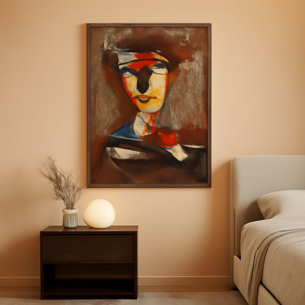 Mixed Media Handcrafted Modern Wall Art 48x32 Inches-0