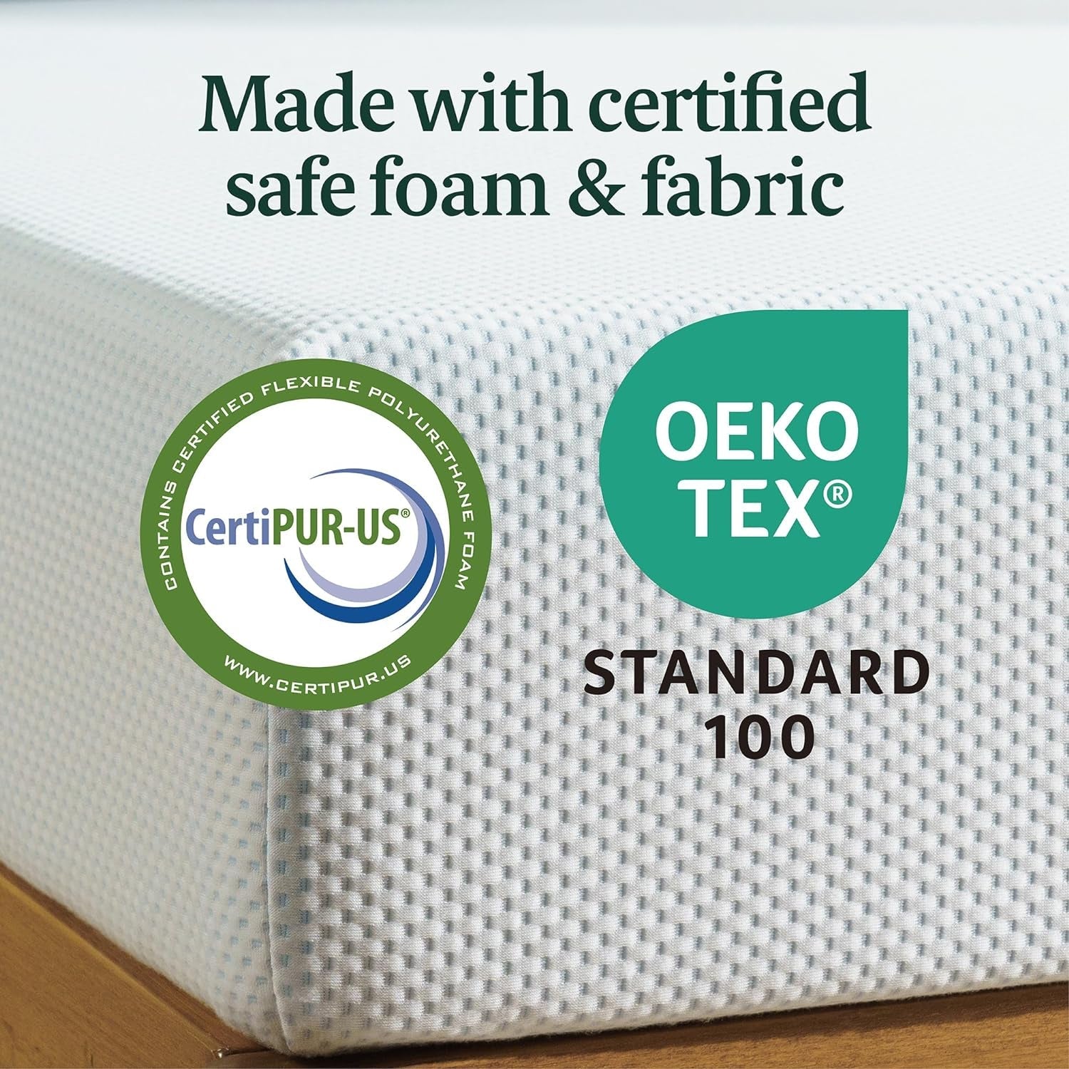 Cooling Green Tea Memory Foam Twin Mattress for Comfort-1