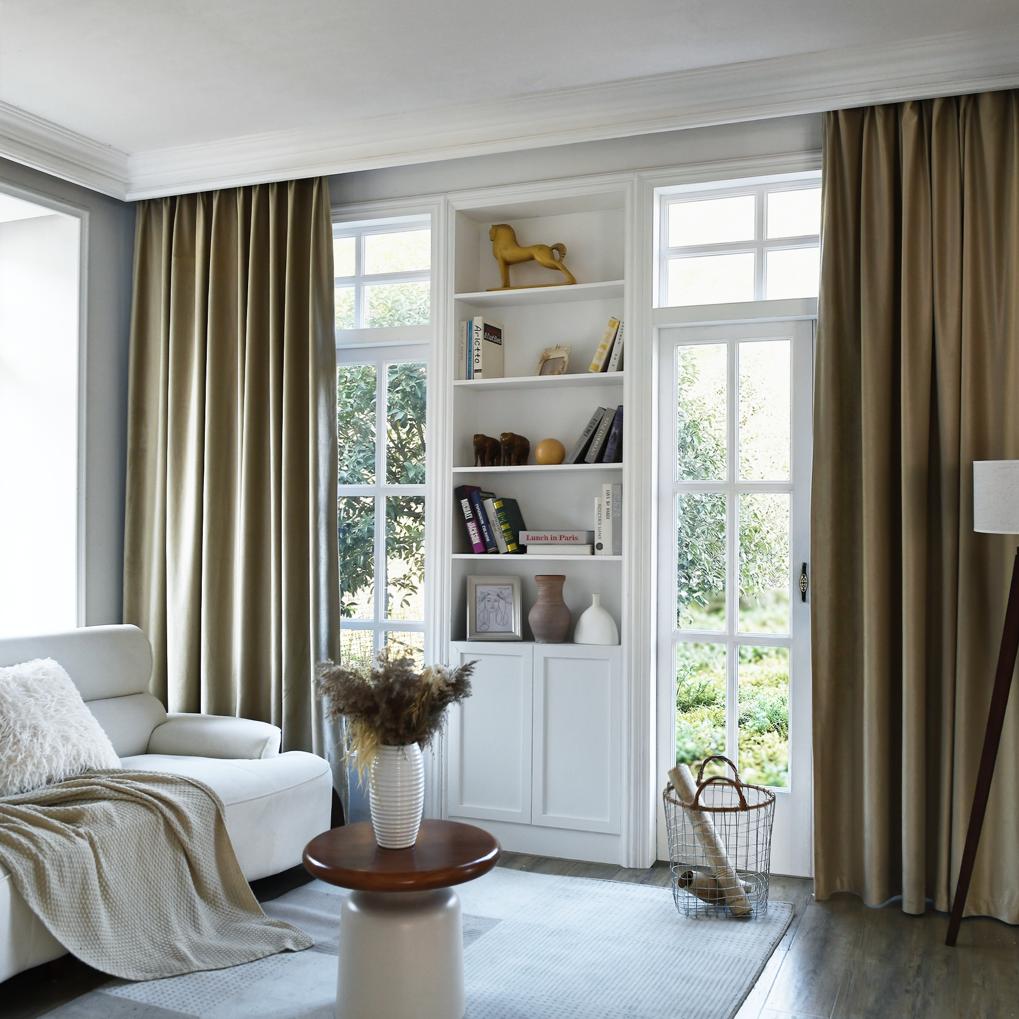 Custom Premium Velvet Blackout Curtains-1