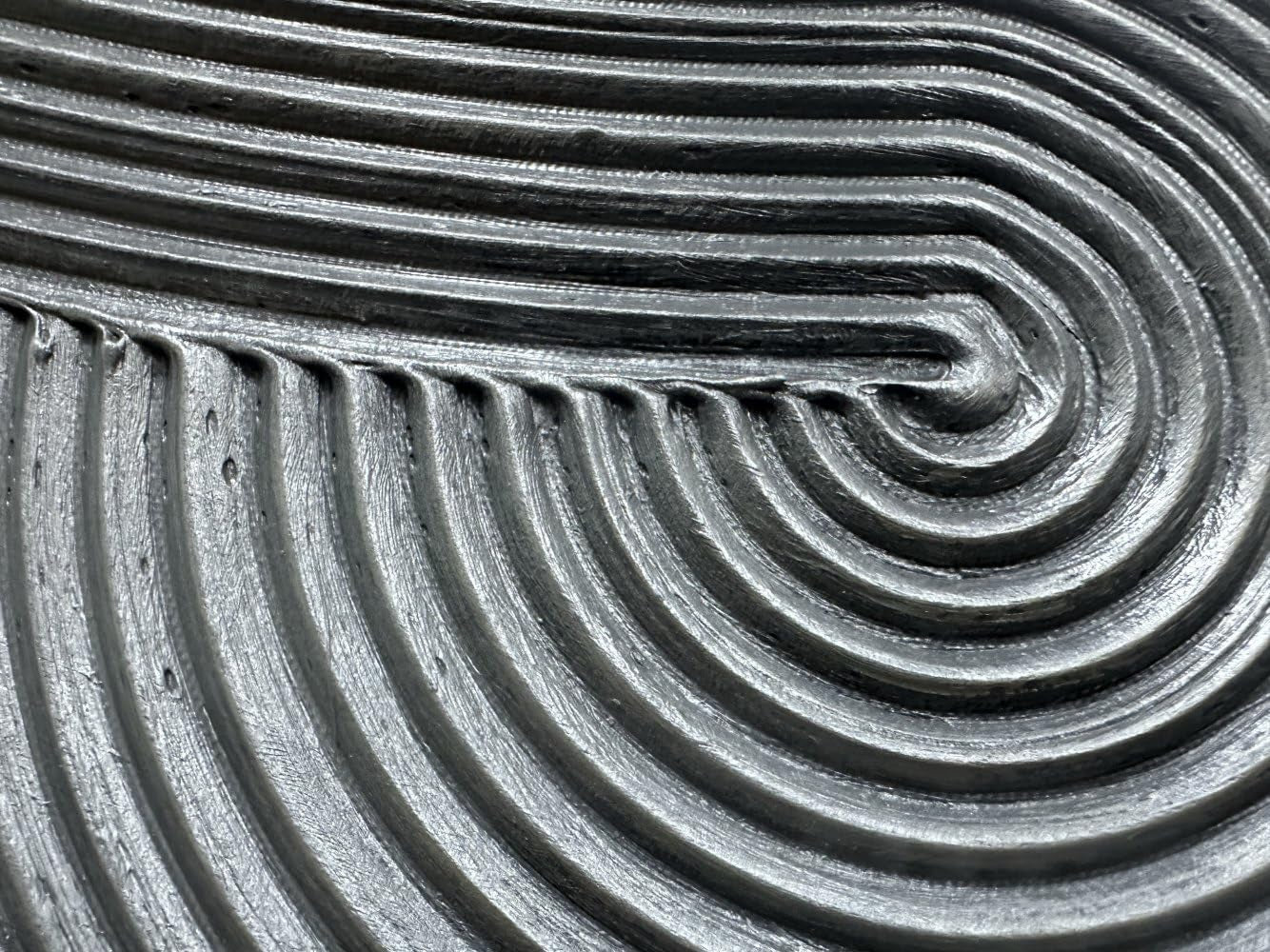 Silver Gray Multidimensional 3D Wall Art work 28x40-2