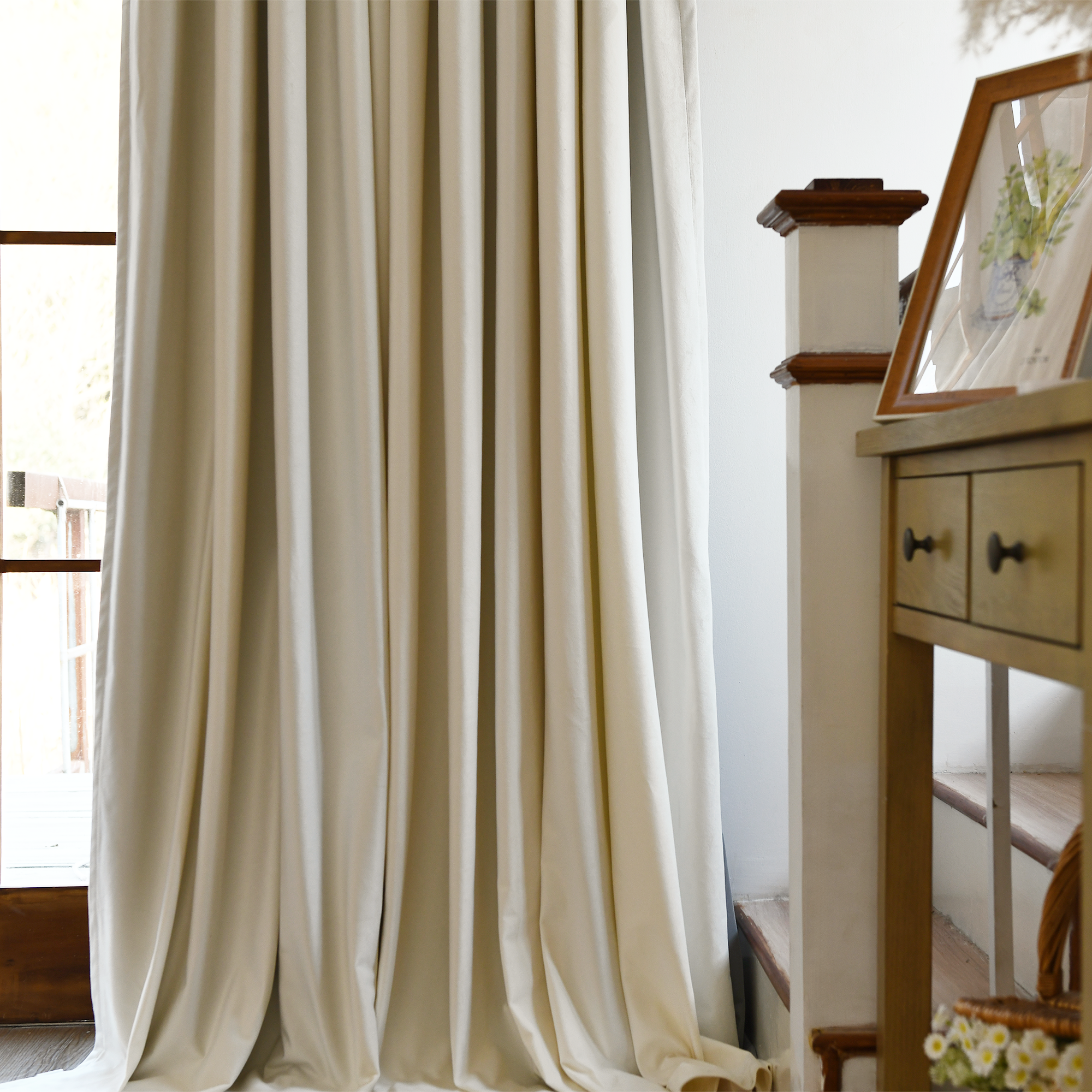 Custom Premium Velvet Blackout Curtains-4