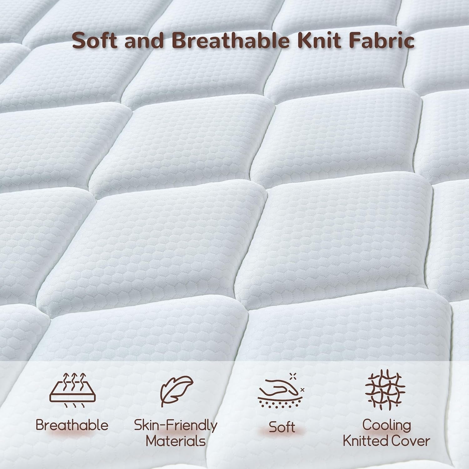 King Size Orthopaedics Hybrid Memory Foam Mattress-4