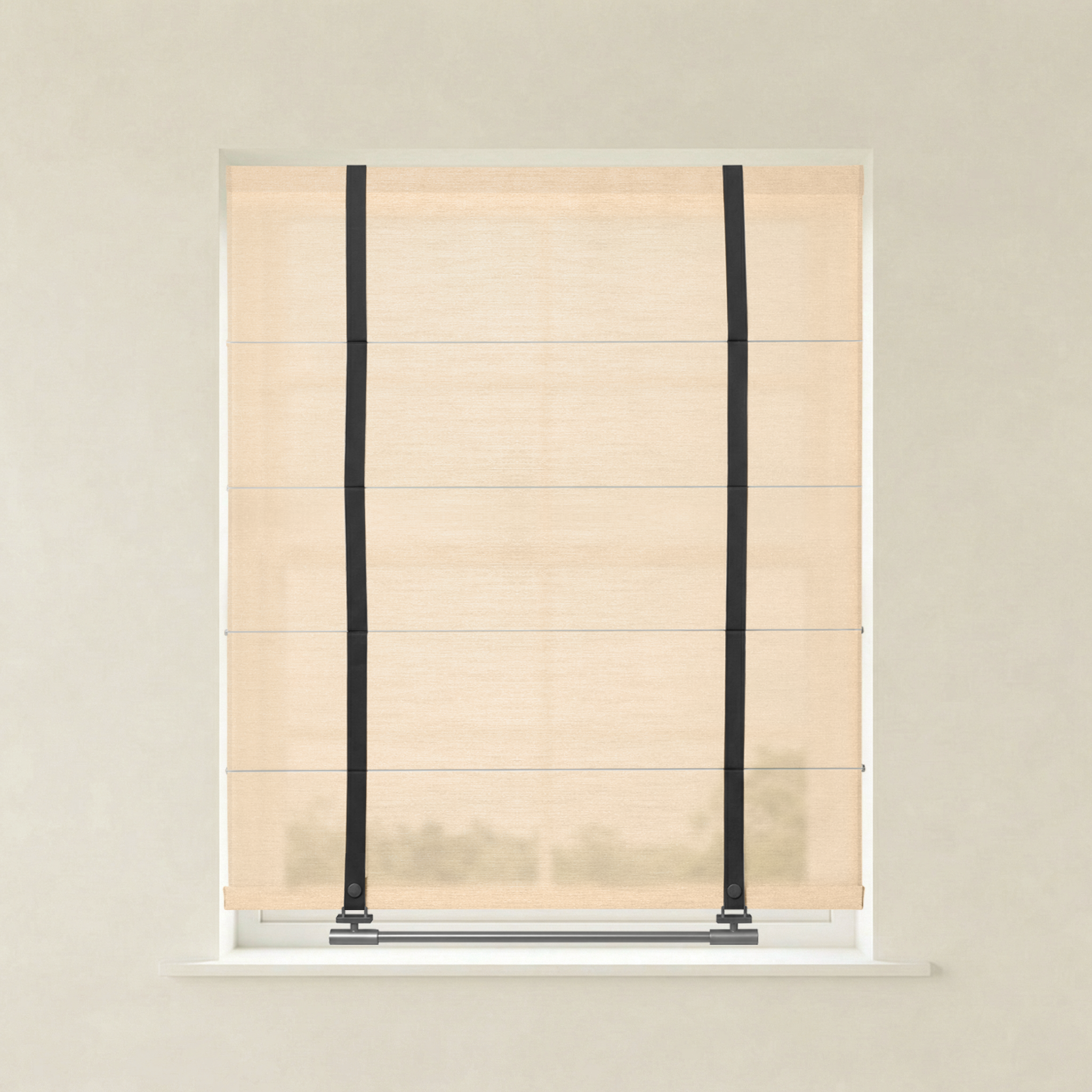 Freya Custom Linen Roman Shades-1