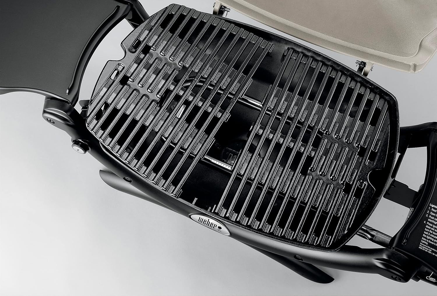 Weber Q1200 Portable Liquid Propane Grill Titanium