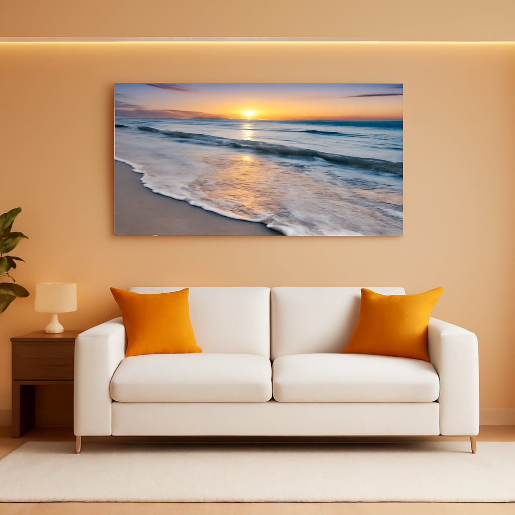 Beach Canvas Wall Art Ocean Scene Multiple Sizes Gallery-0