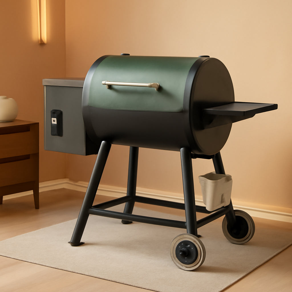 Pellet Grill 456 Square Inch Cooking Area Auto feed PID