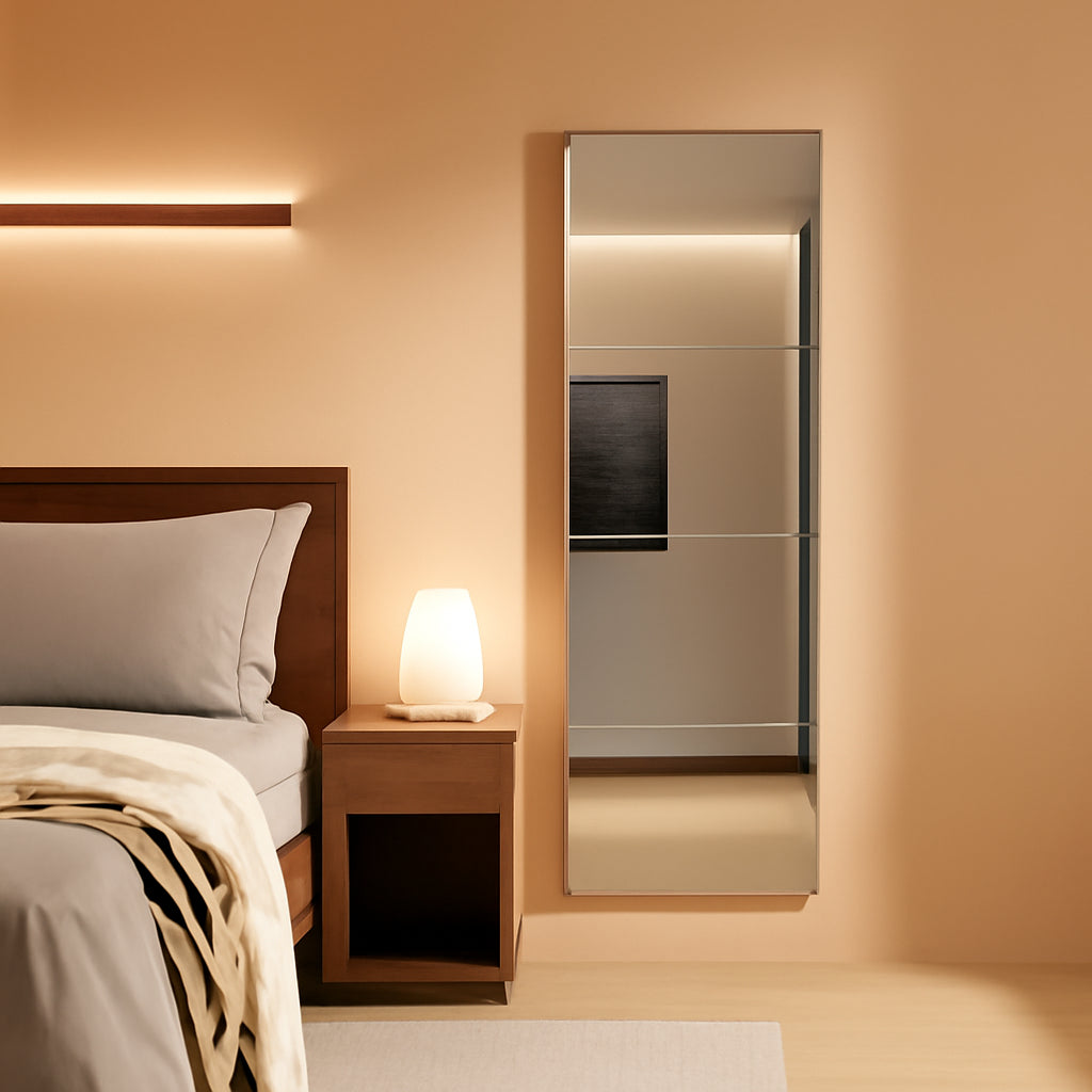 Shatter proof Acrylic Wall Mirrors 10x10 Inches Bundle-0