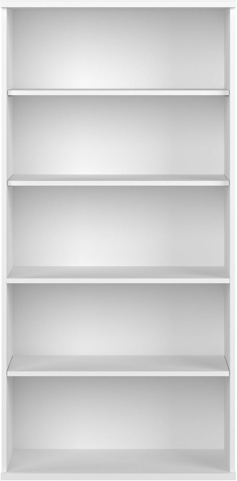White Tall Bookcase For Commercial Office Shelving-3