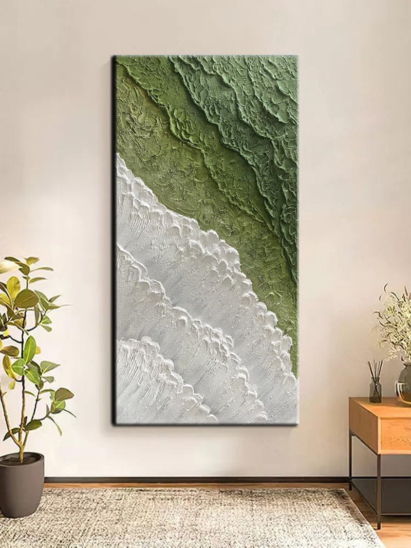 60x120 cm Hand Painted Abstract Expressionist Wall Art-1