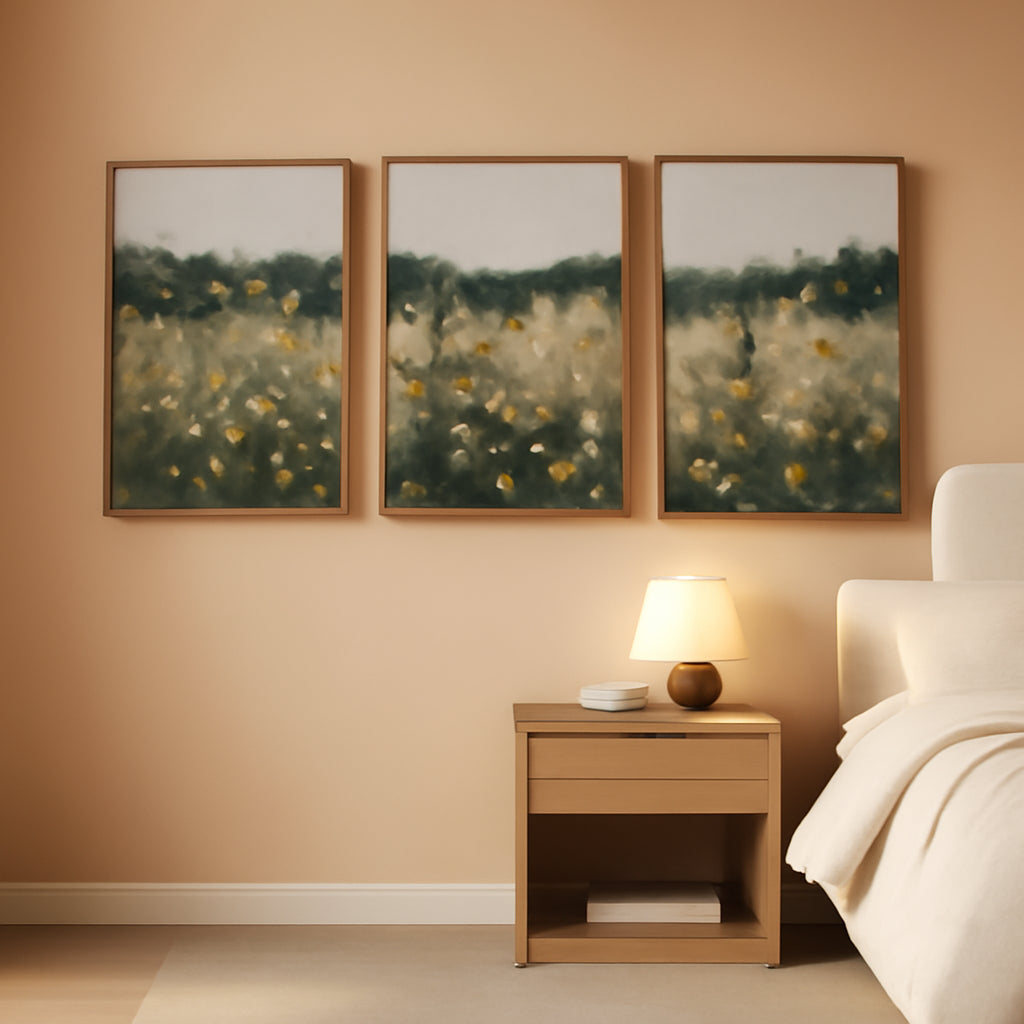 12x16 Timeless Meadow Land scape Canvas Wall Art work-0