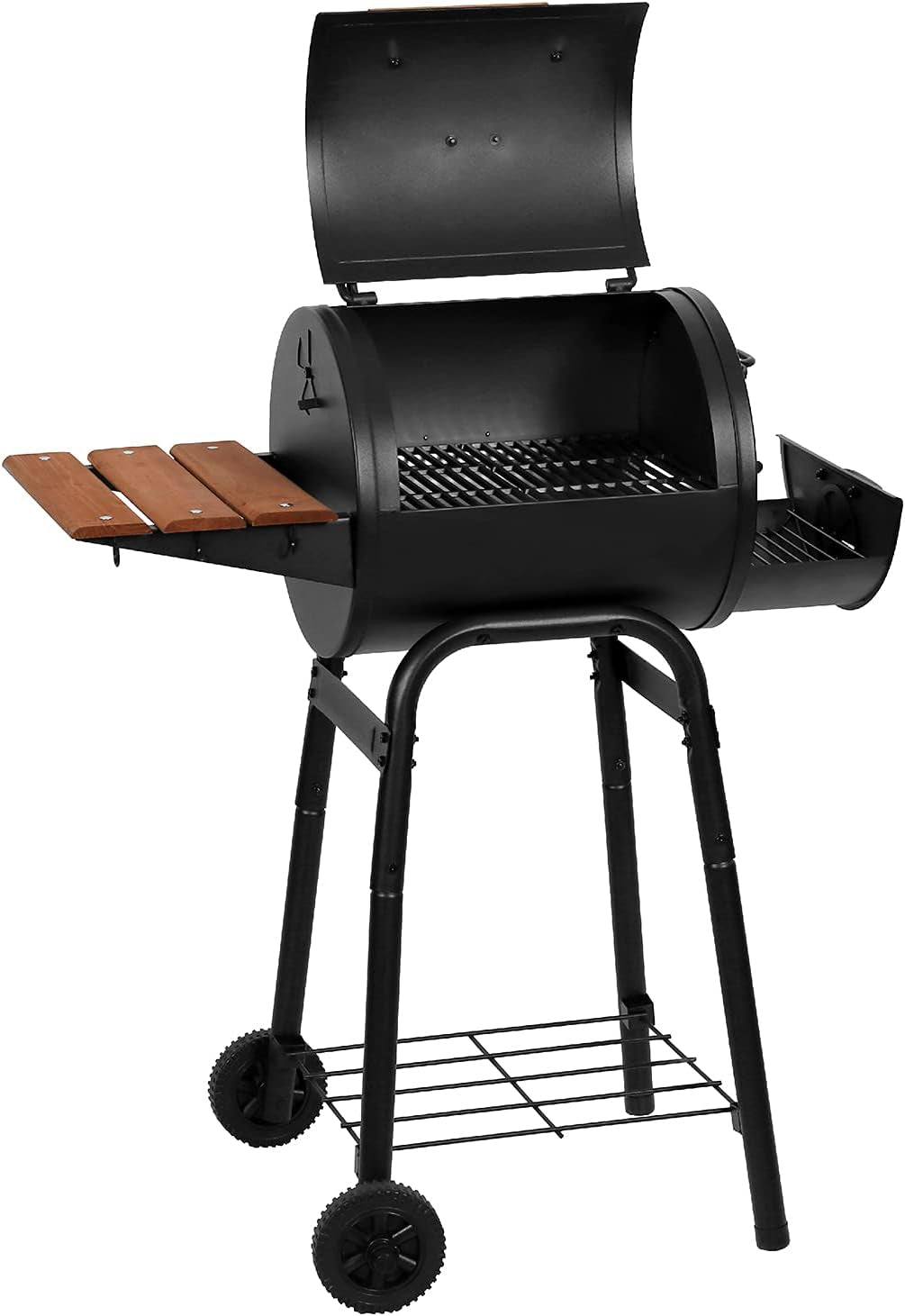 Commercial Grade Charcoal Grill With Durable Cast Iron