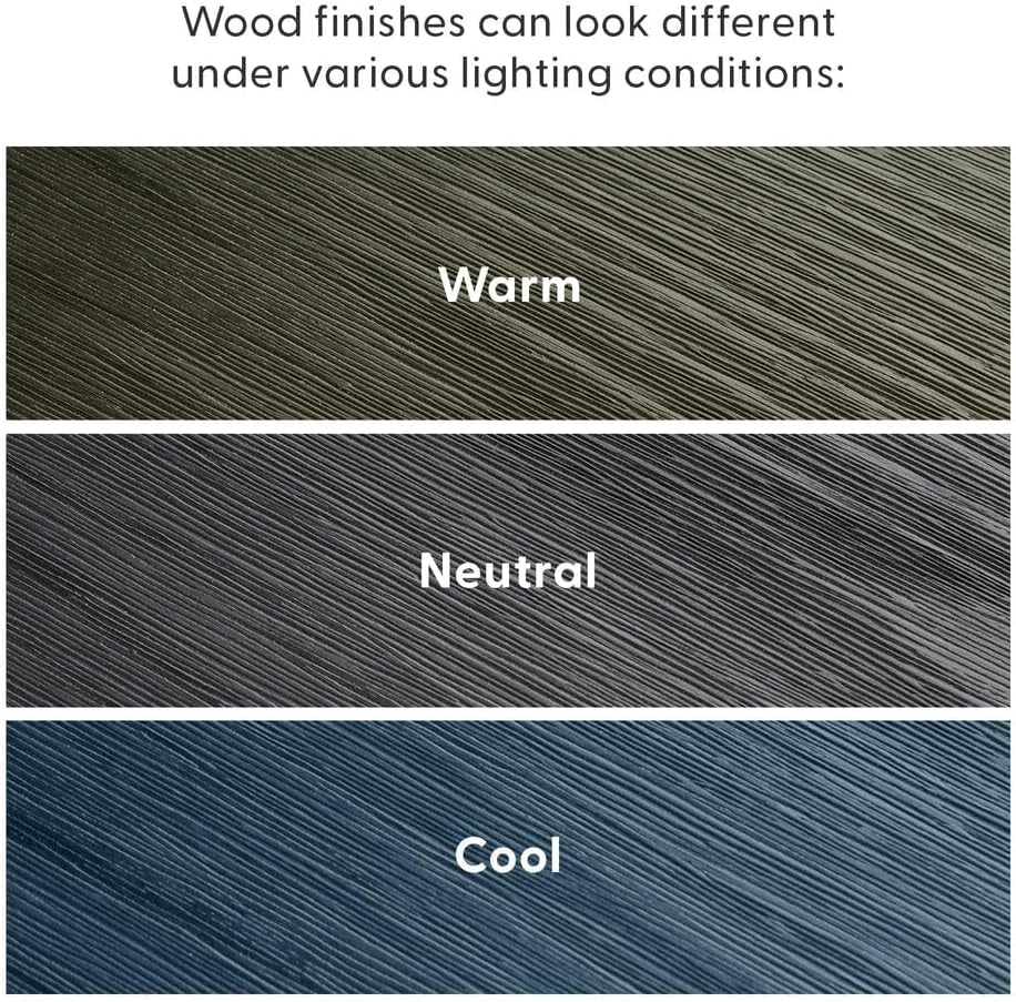 72Inch Farmhouse Dining Table SolidWood BlackWirebrush-4