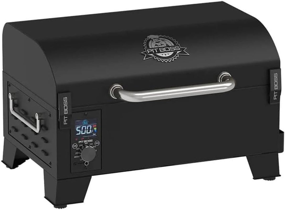 PB150PPG Table Top Pellet Grill Black Porcelain Coated