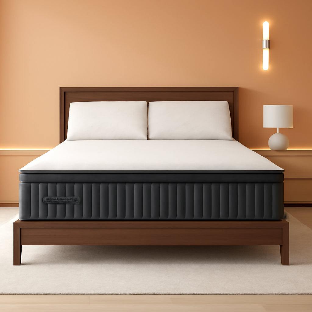 Queen Hybrid Memory Foam Mattress 14 Inch-0