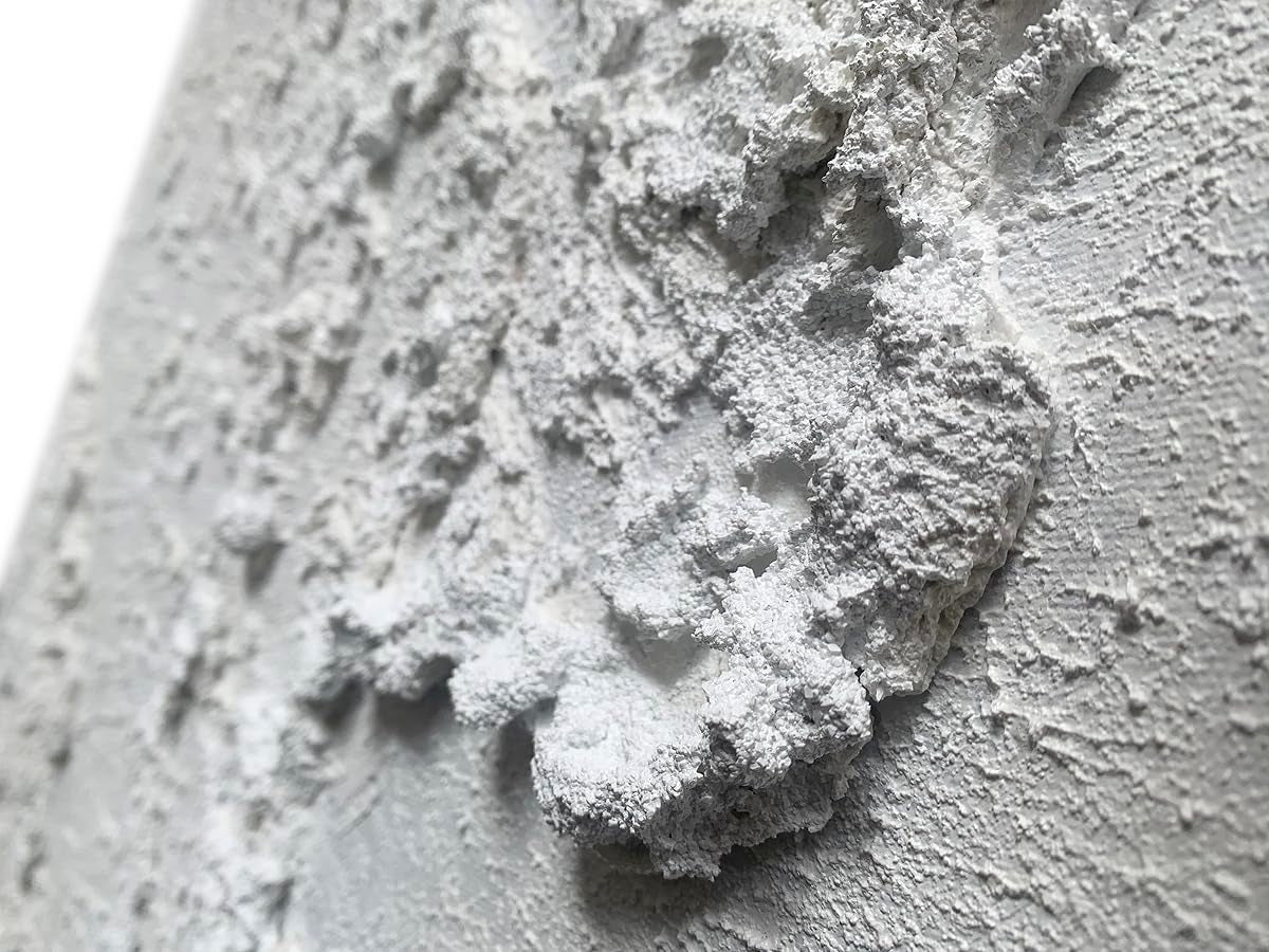 White Textured Oceanic Wave Wall Art 120 By 60 Centimeters-3