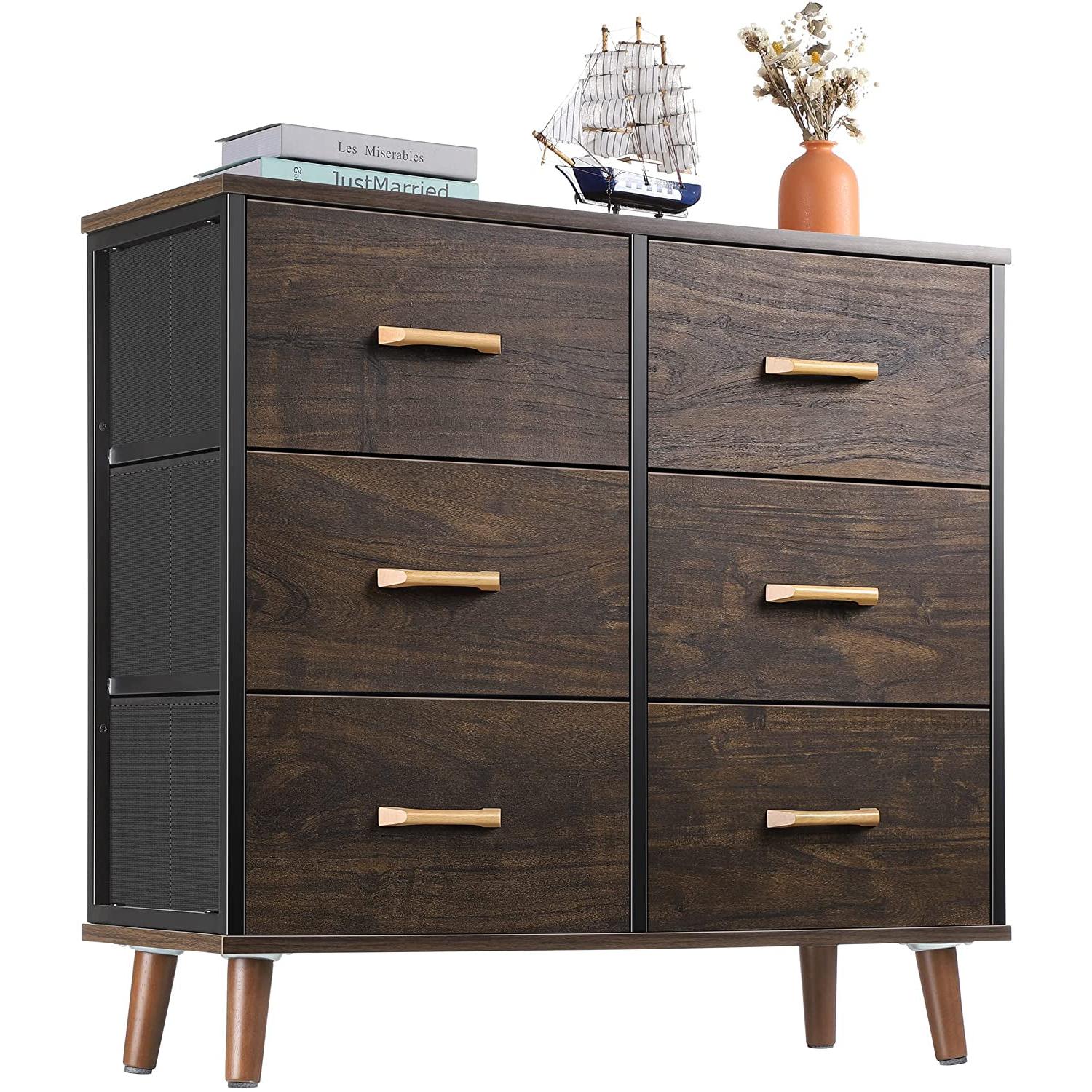 Dresser for Bedroom with 5 Drawers, Storage Drawer Organizer-0