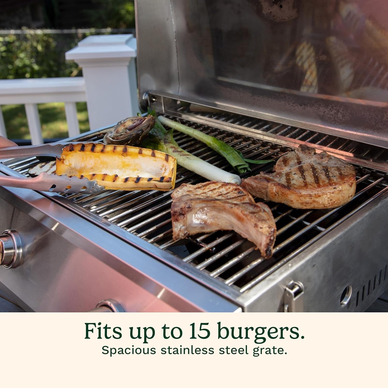 Table top Propane Grill 20,000 BTU Portable Stainless Steel