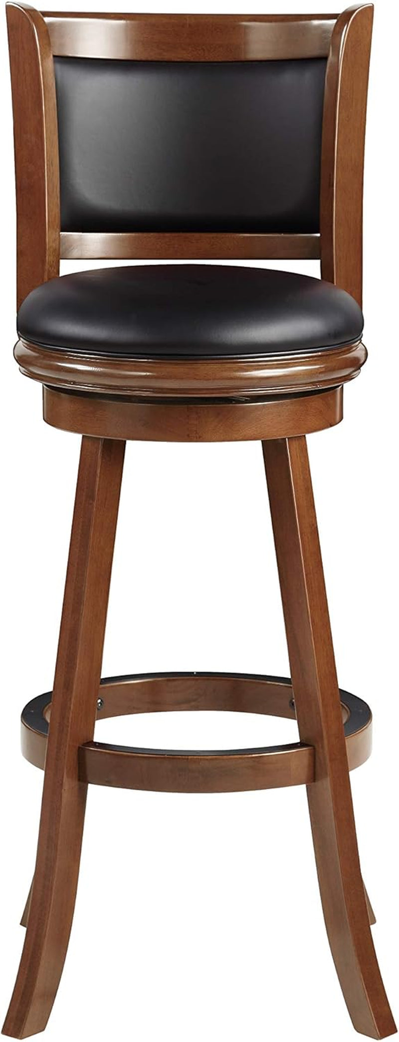 Augusta Extra Tall Swivel Bar Stool, 34-Inch, 1-Pack, Cherry-2