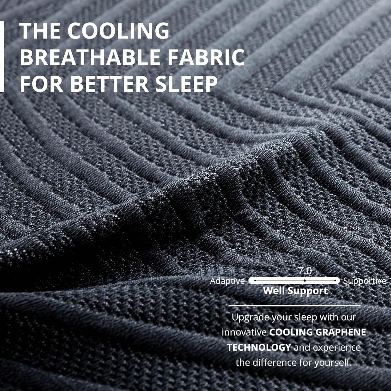 14 Inch King Size Memory Foam Mattress For Comfort-2