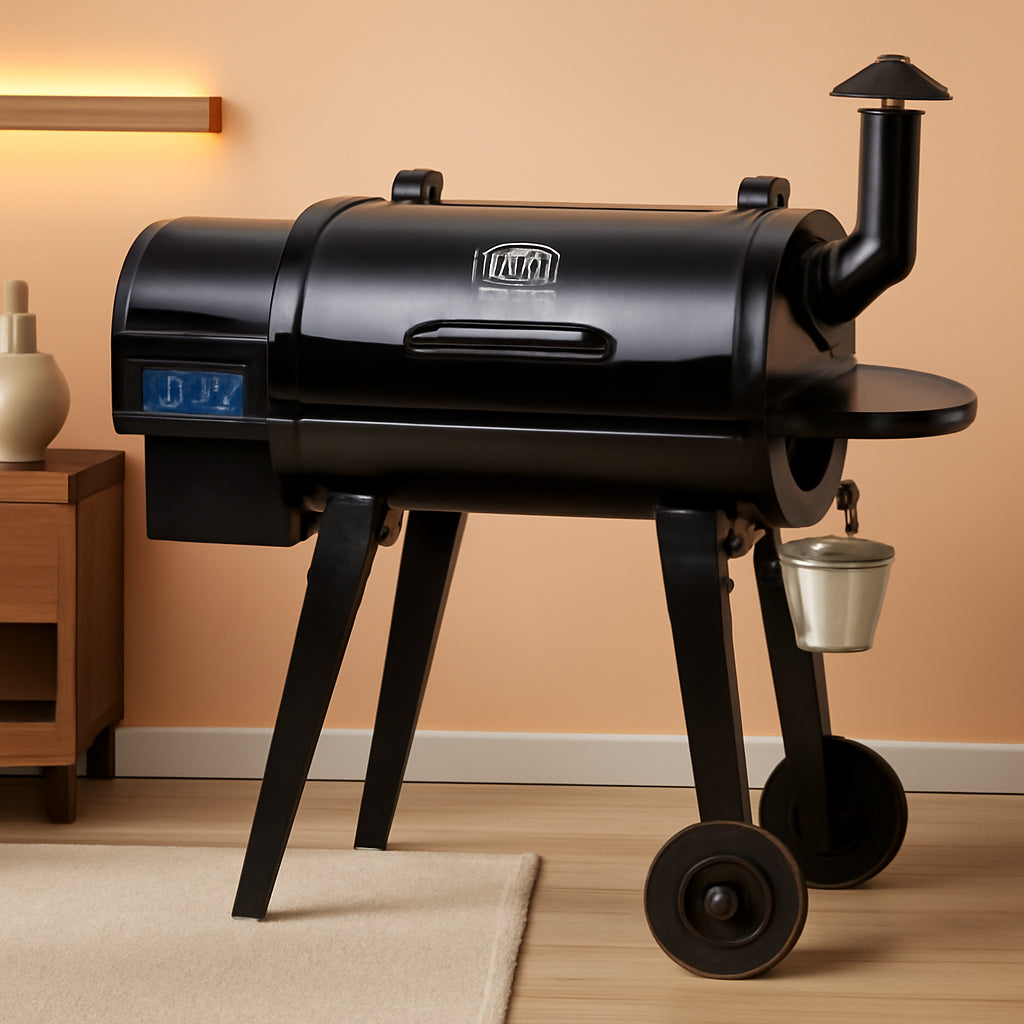 ZPG450A Pellet Grill Smoker 459 Sq In PIDV21 Controller