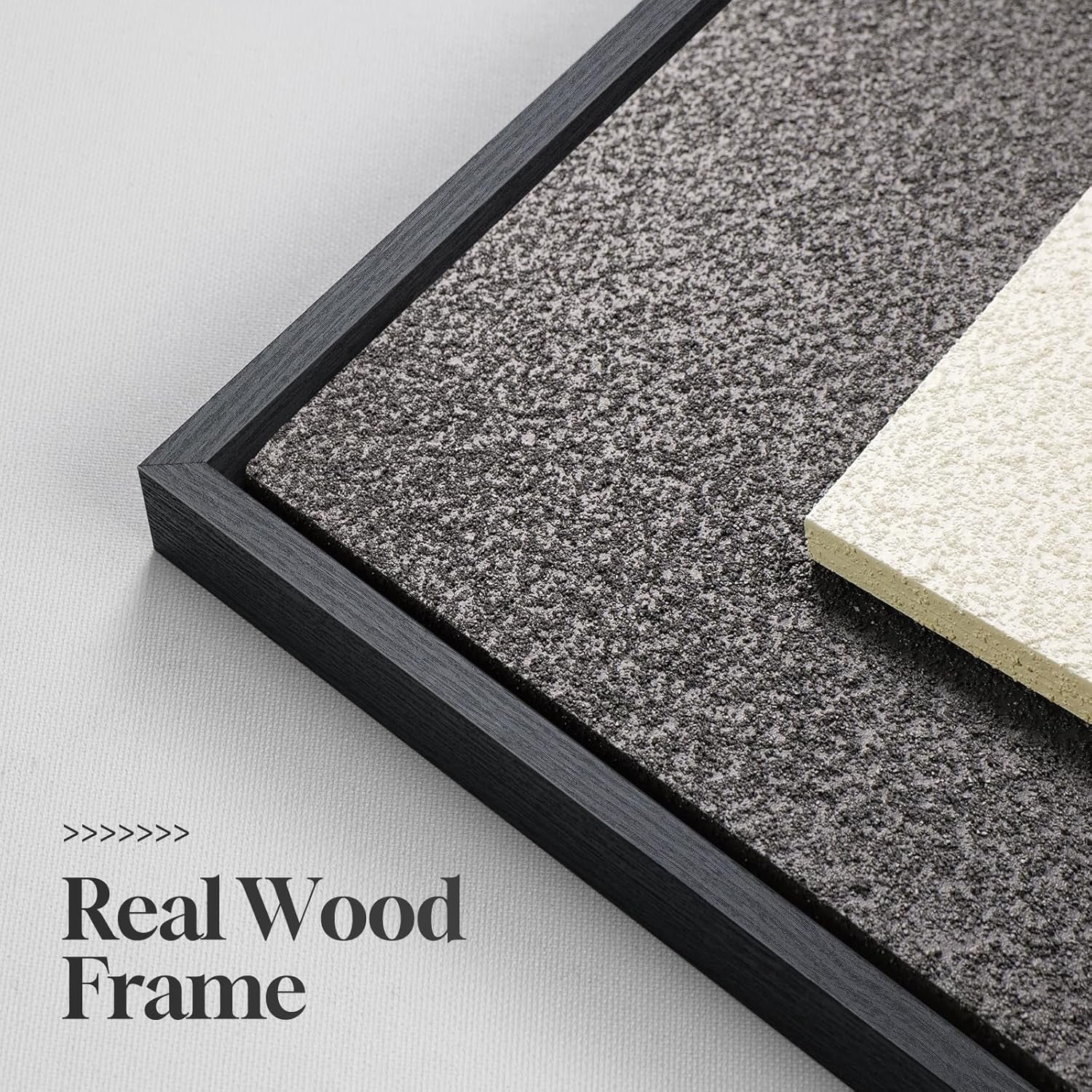 Premium Framed 3D Textured Wall Art 24x36 Inches Wide-4