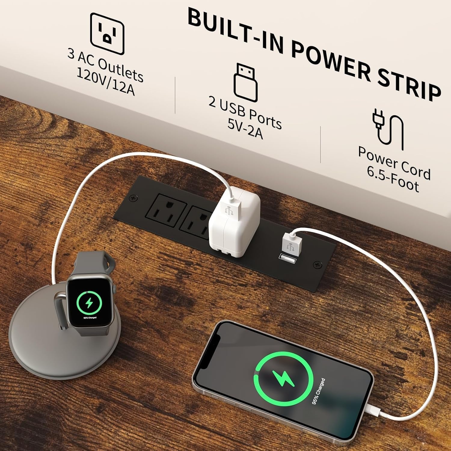 TV Stand Dresser for Bedroom, 7 Fabric Drawers Entertainment Center, LED Dressers with Power Outlets, TV Stands for Living Room with Storage Shelf, TV Console Entertainment Stand up to 50" TV-4