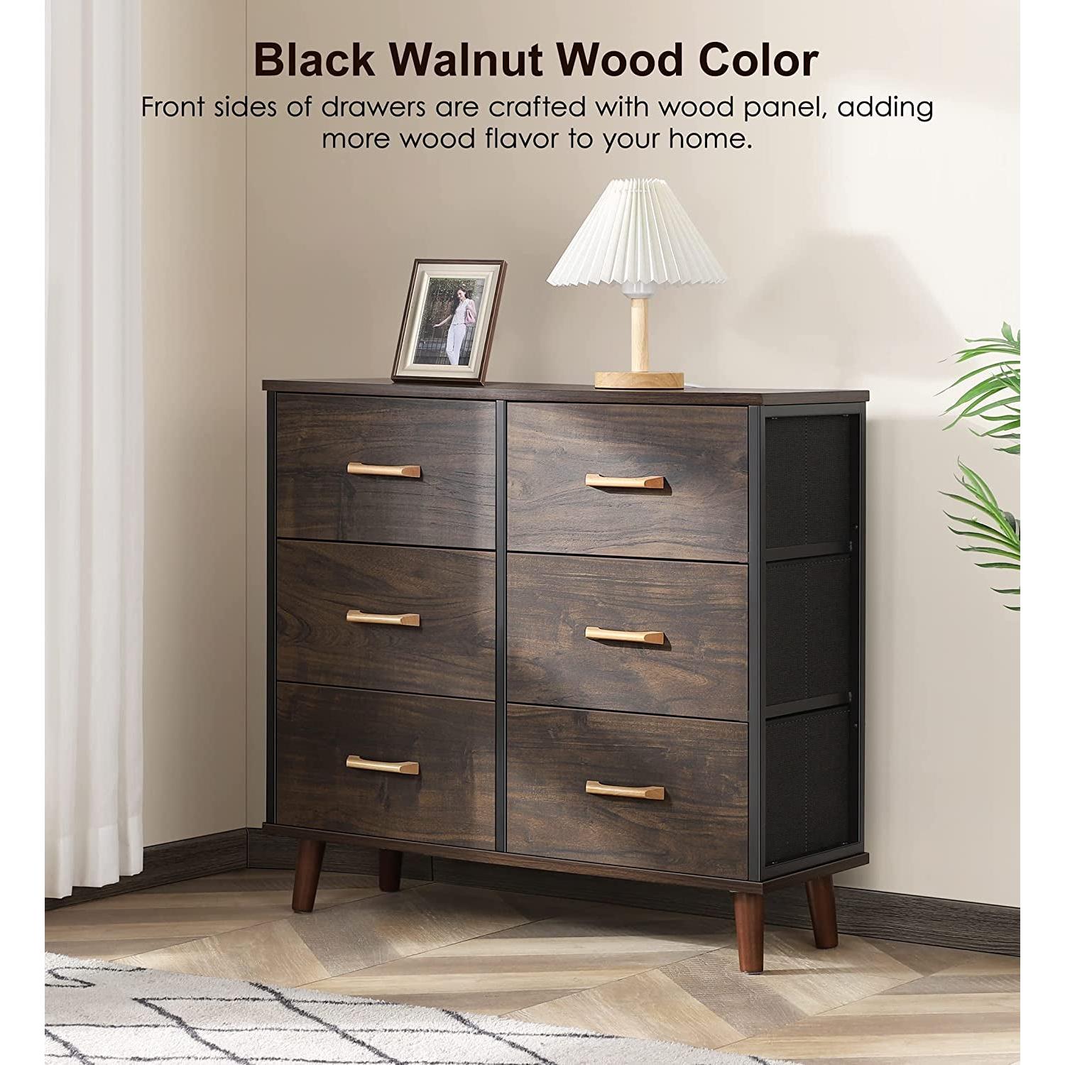 Dresser for Bedroom with 5 Drawers, Storage Drawer Organizer-2