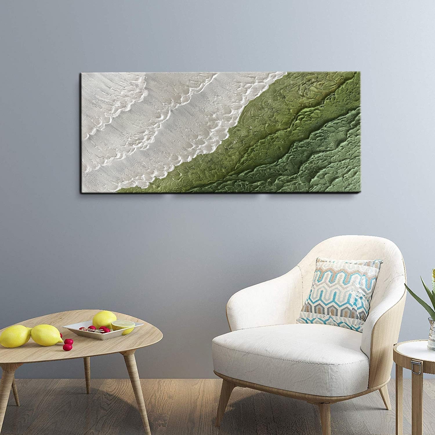 60x120 cm Hand Painted Abstract Expressionist Wall Art-3