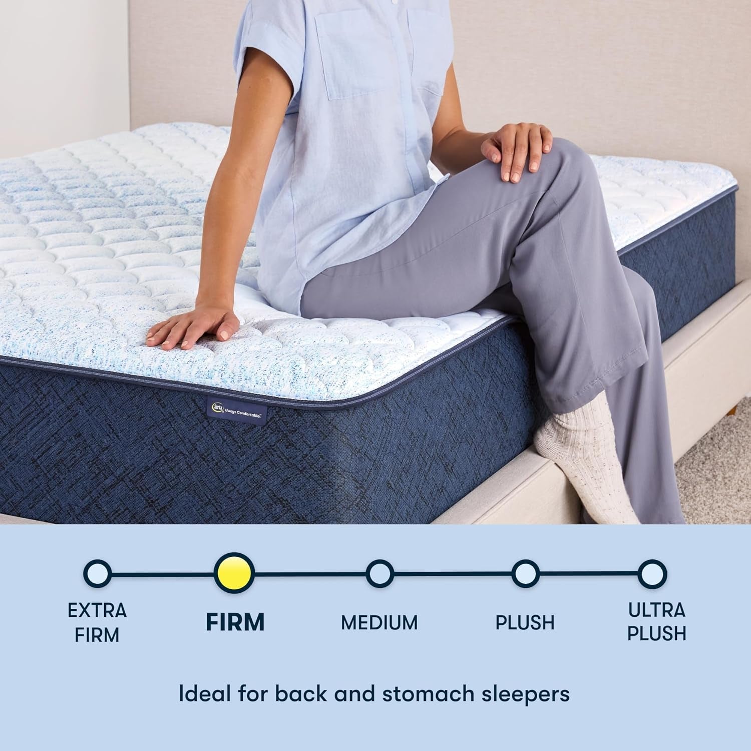 Cooling Queen Memory Foam Mattress With Pressure Relief-2