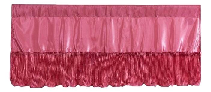Tache Satin Ruffle Pink Royal Princess Dream Valance (BM1227)-0