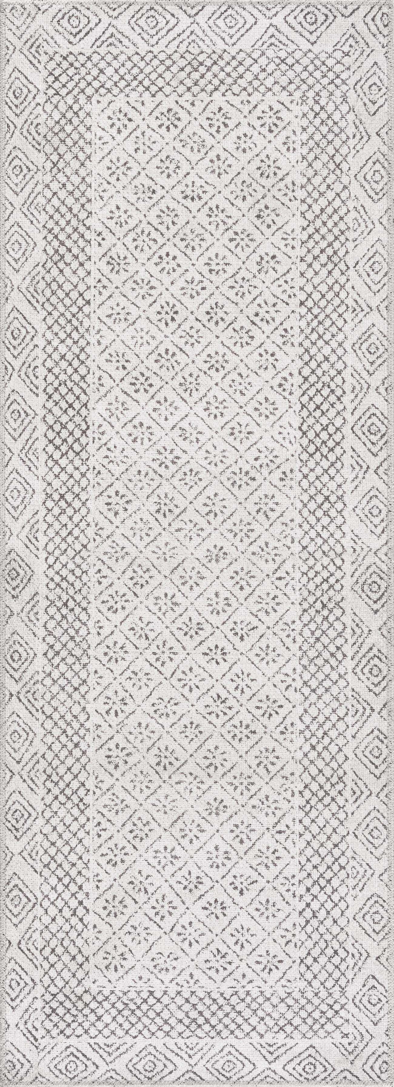 Burdette Washable Area Rug