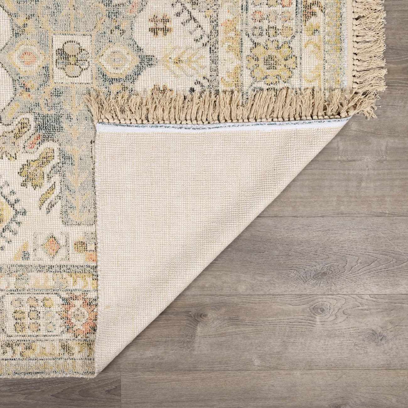 Chaela Ivory & Olive Area Rug