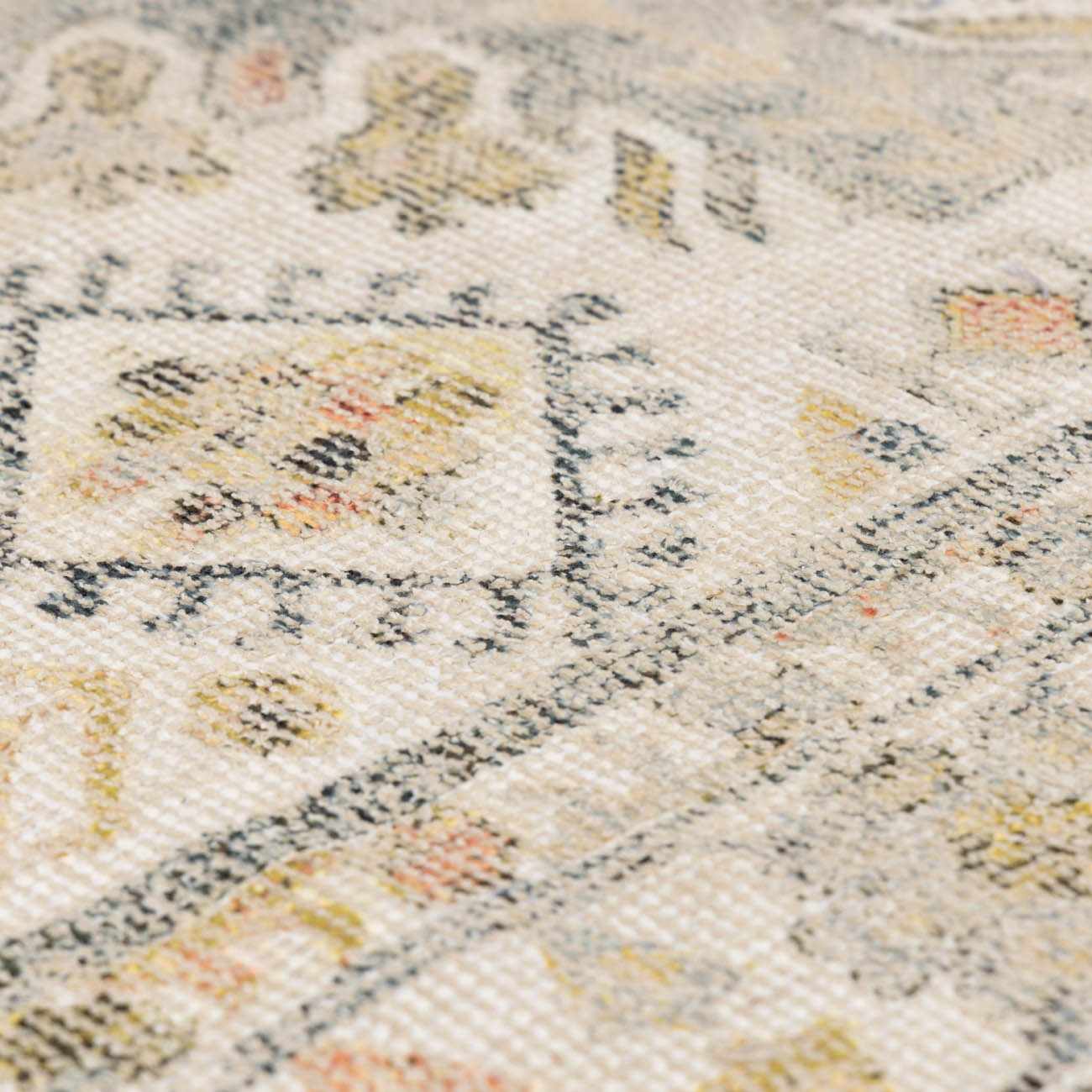 Chaela Ivory & Olive Area Rug