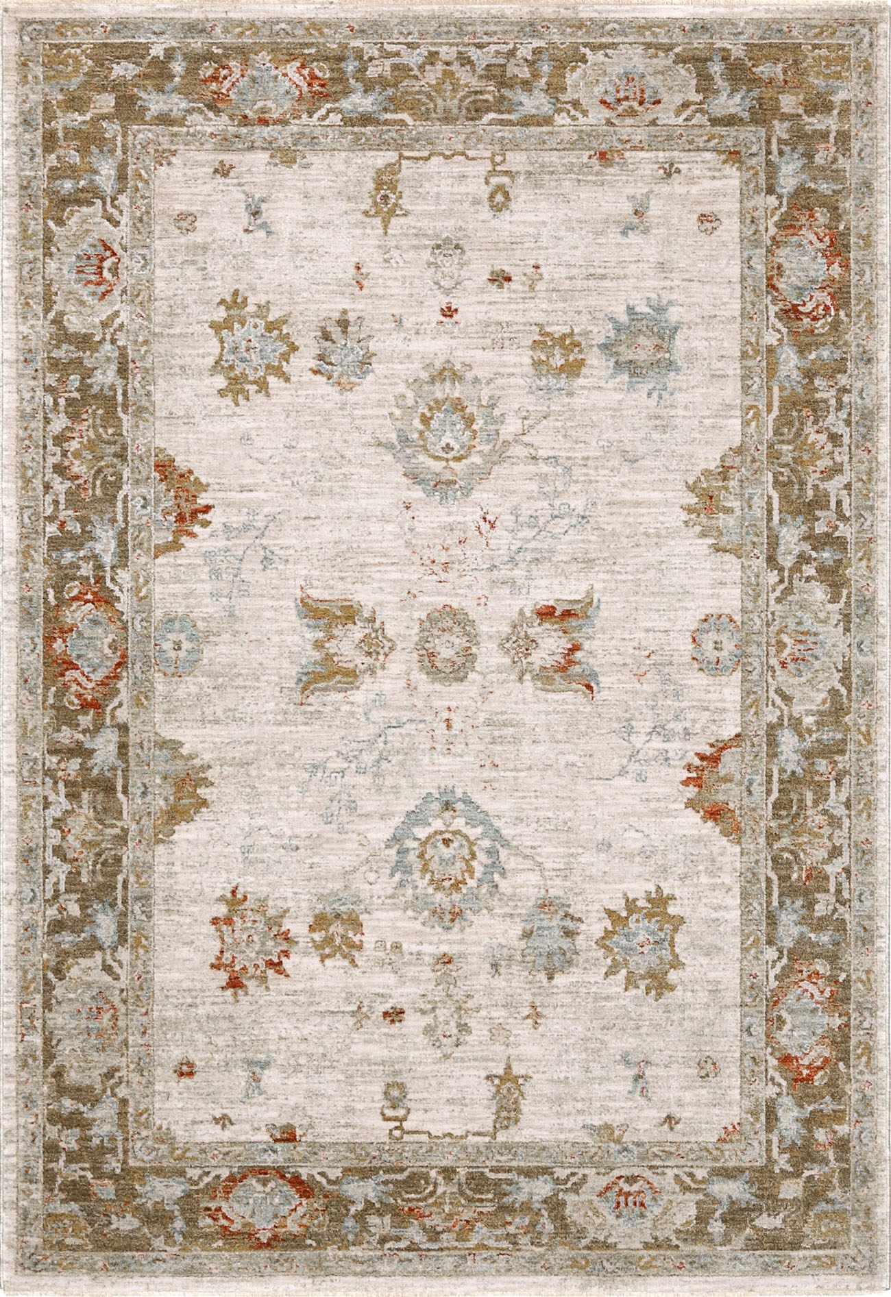 Elloree Traditional Statement Rug