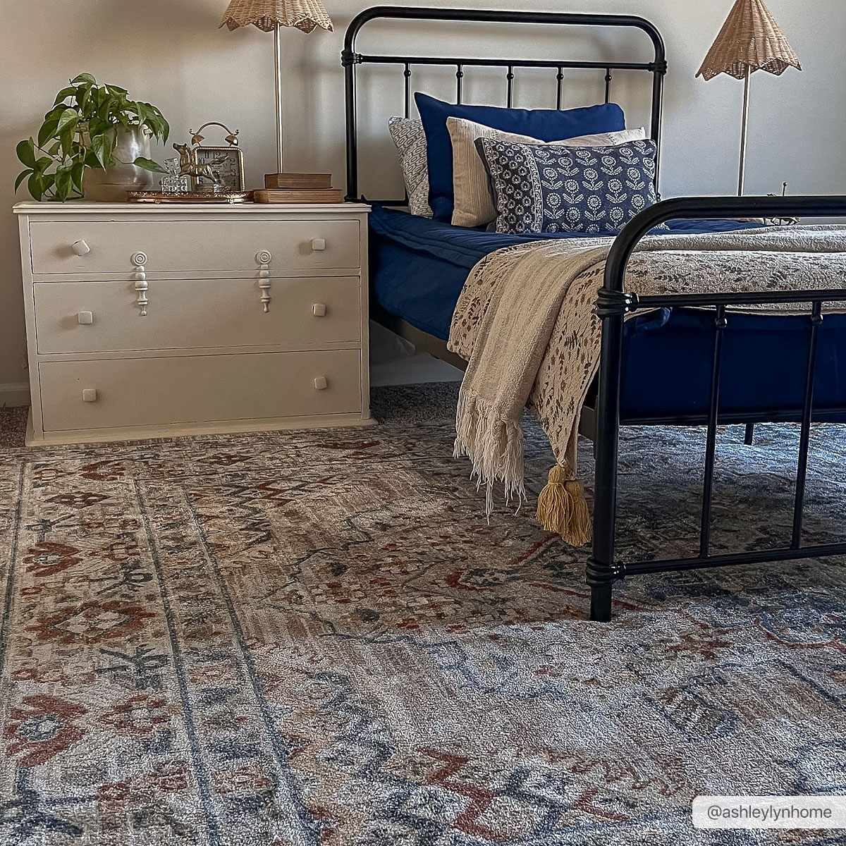 Erez Flat Pile Washable Rug - Promo