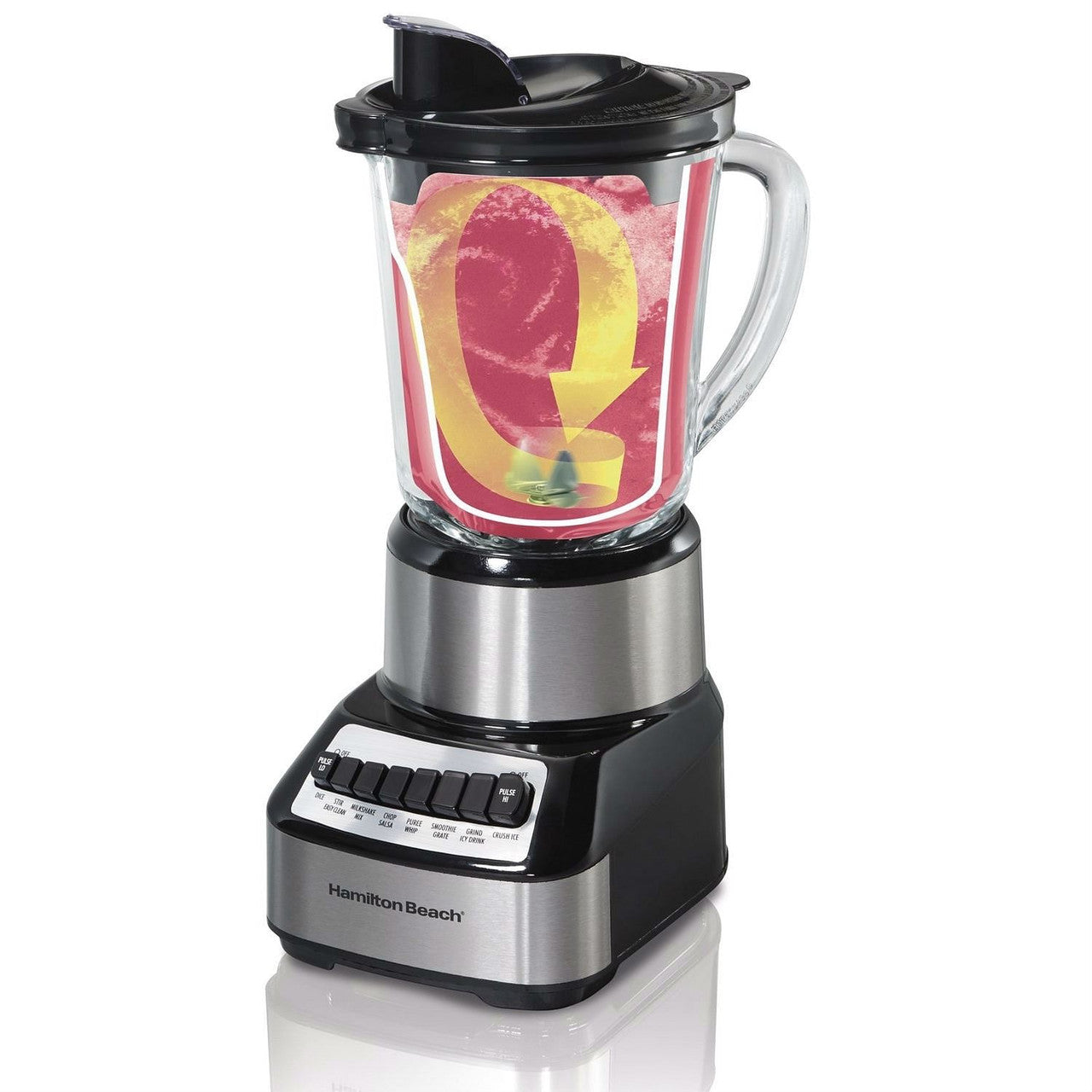 700-Watt Multi-Function Kitchen Countertop Blender with Glass Pitcher-0