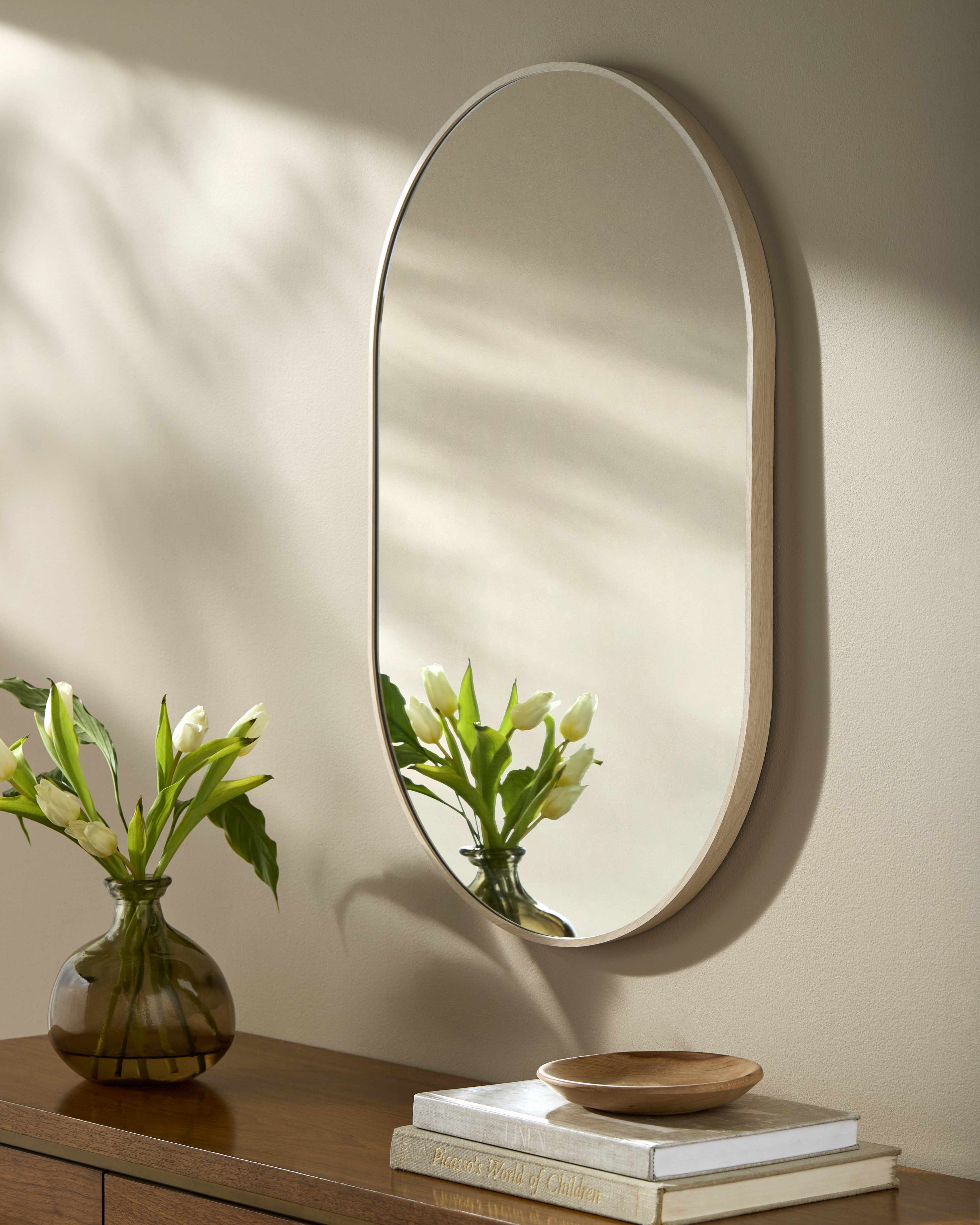 Hagenburg Dark Red Mirror