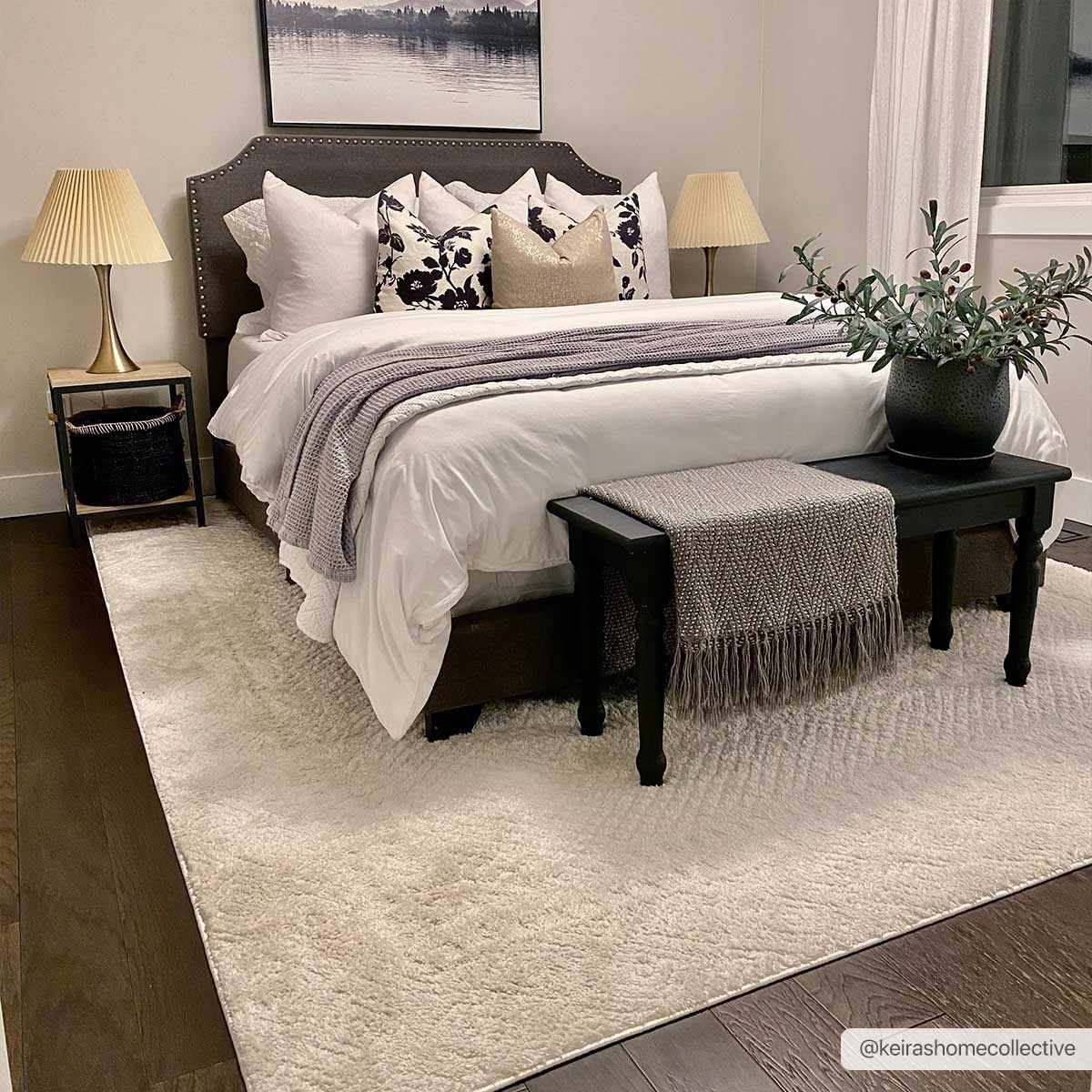 Julio Scandi Boho Area Rug - Ivory