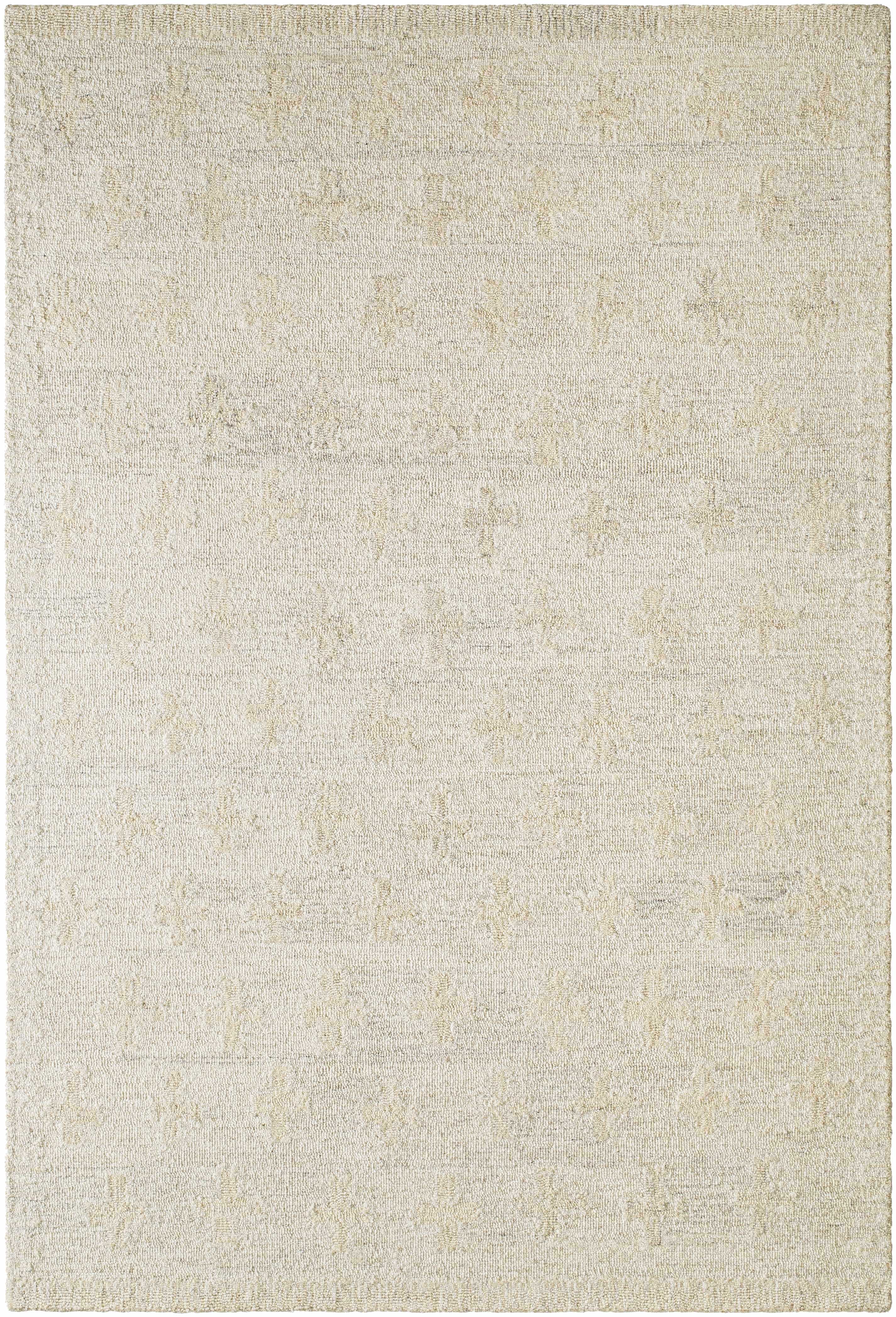 Lotta Peach Modern Wool Area Rug