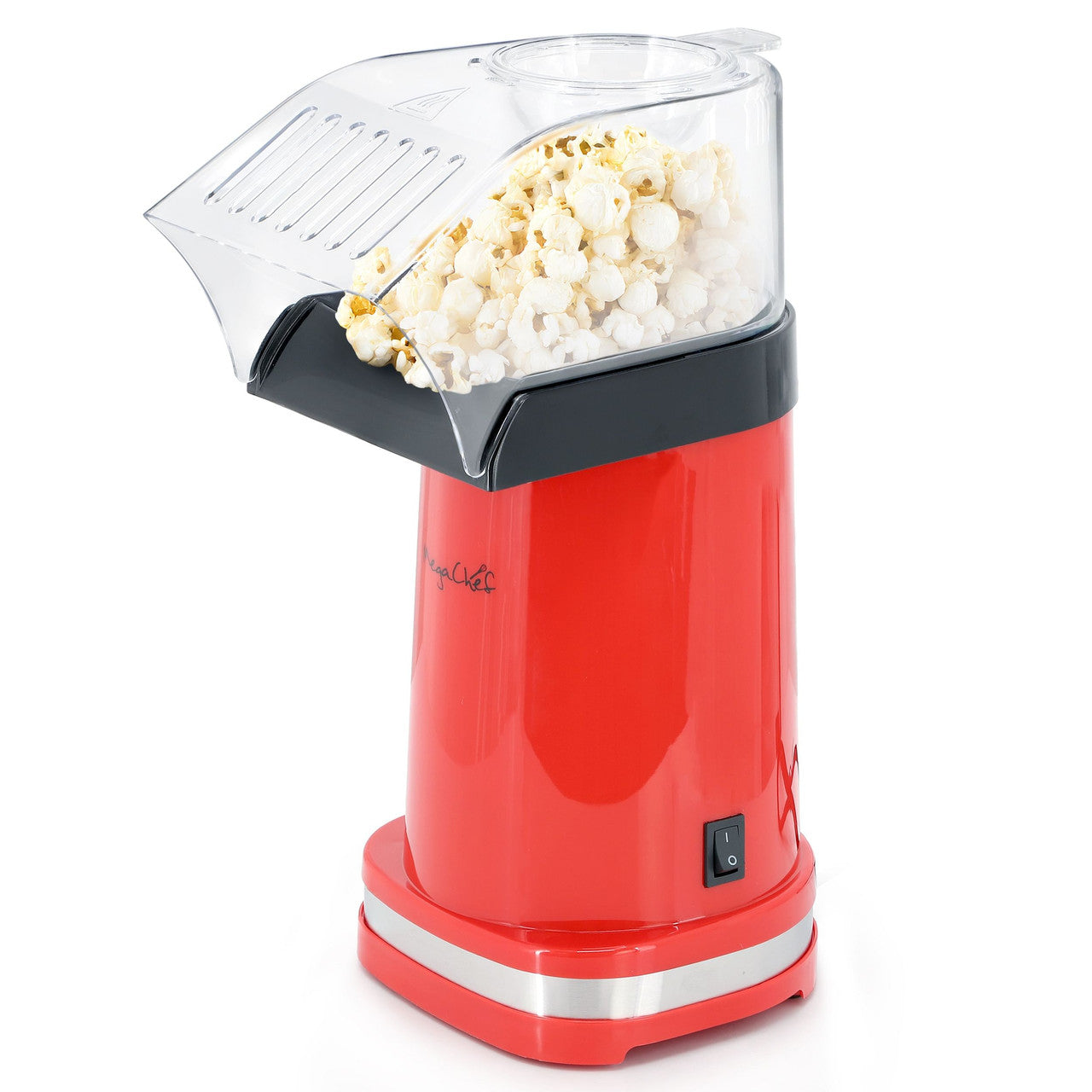 MegaChef Hot Air Popcorn Maker/Popper in Red-0